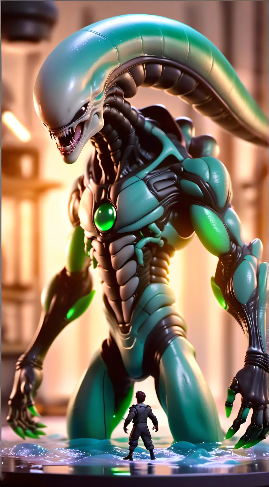 ai character: Xenomorph background