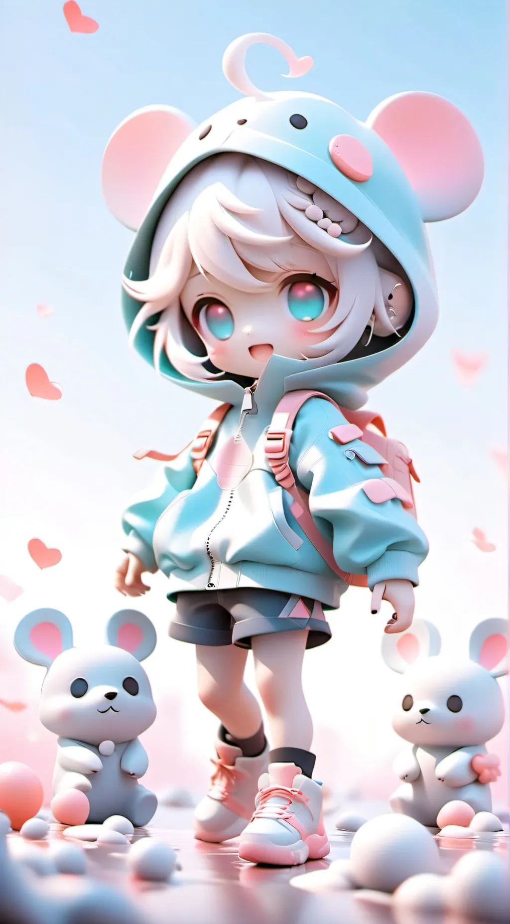 ai character: Kiki  background