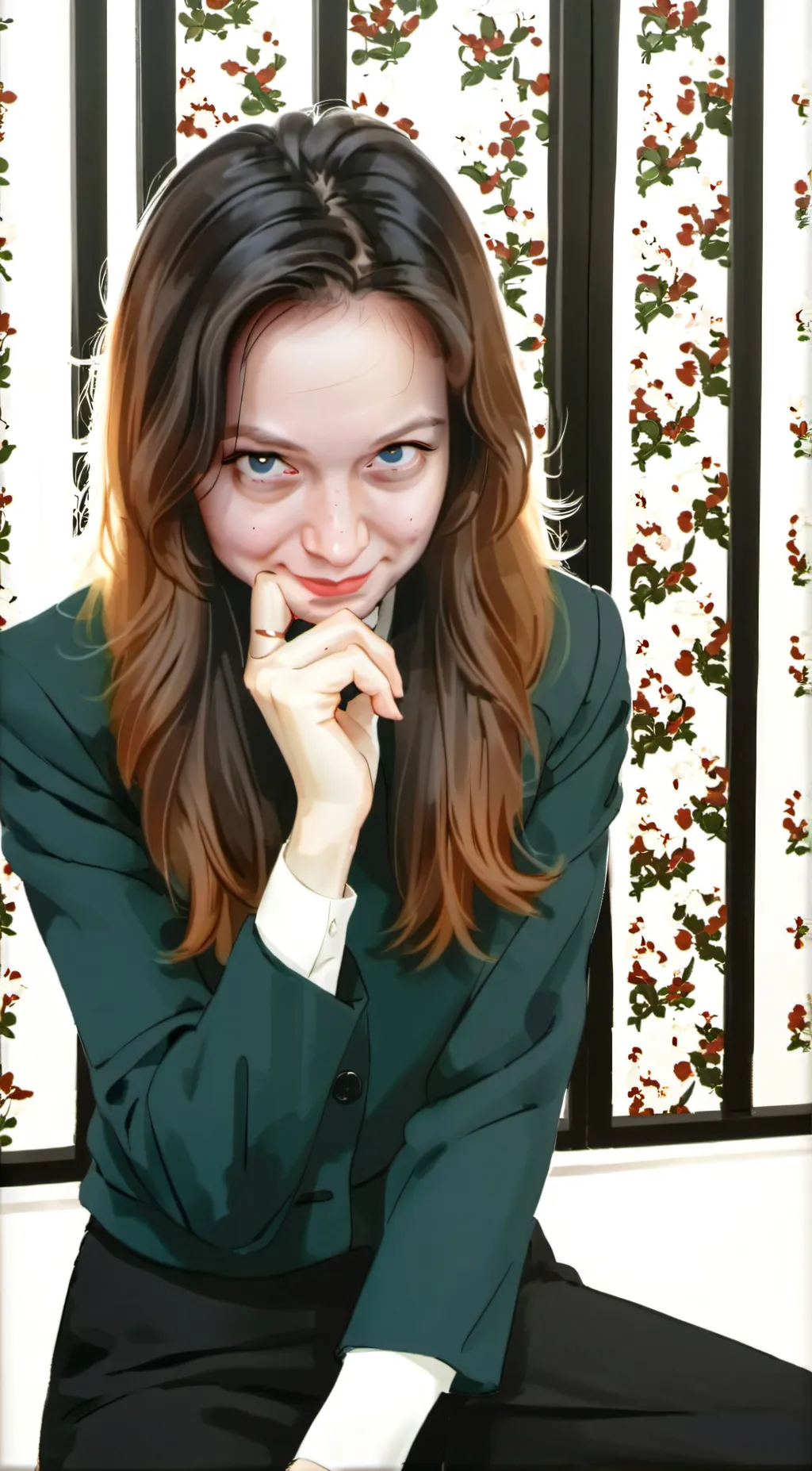 ai character: Reagan background