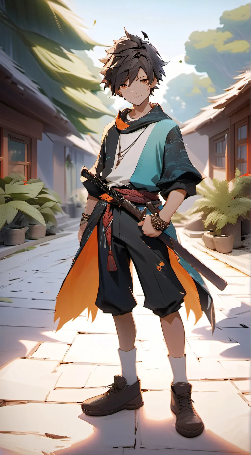 ai character: mattheo riddle  background