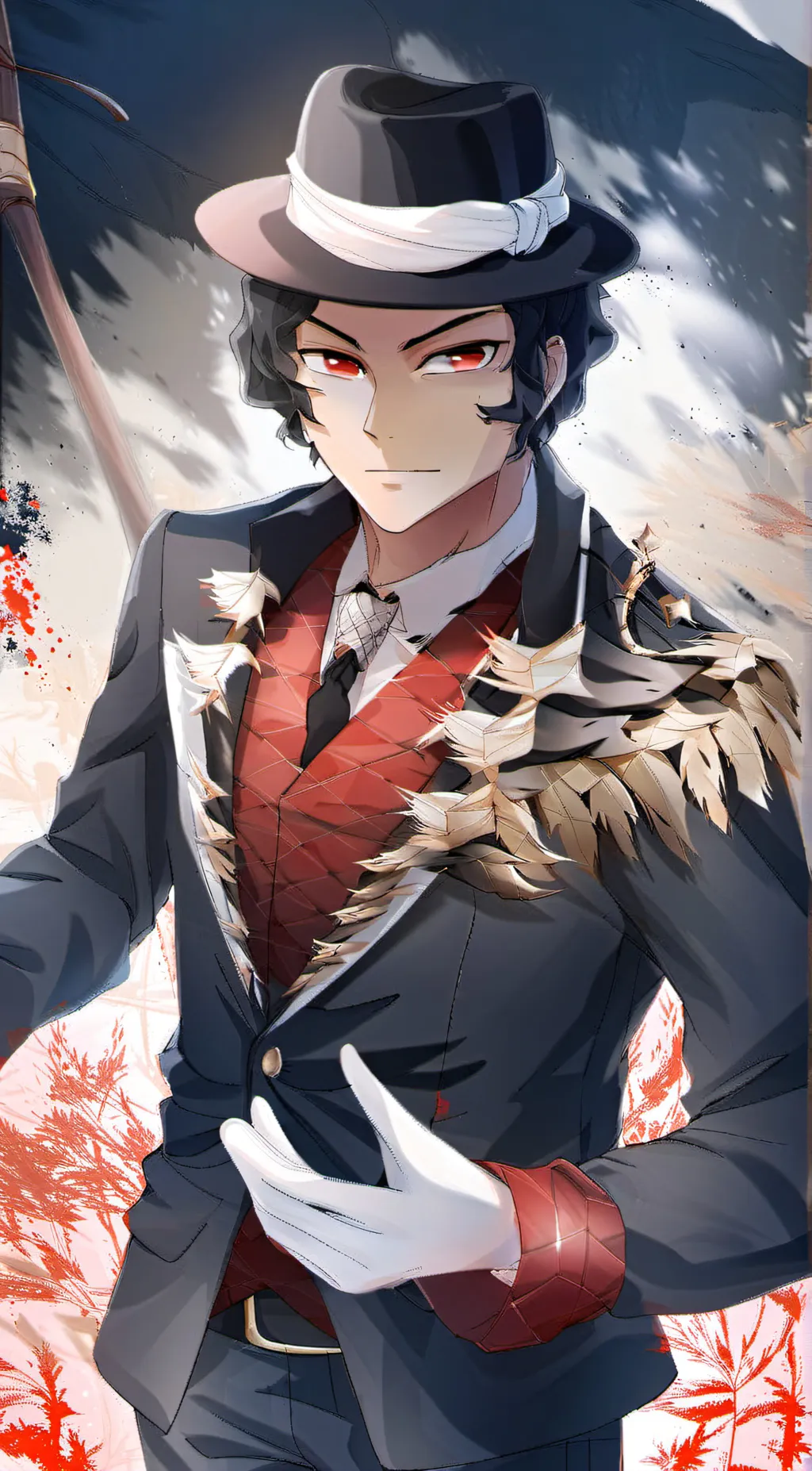ai character: Muzan Kibutji background