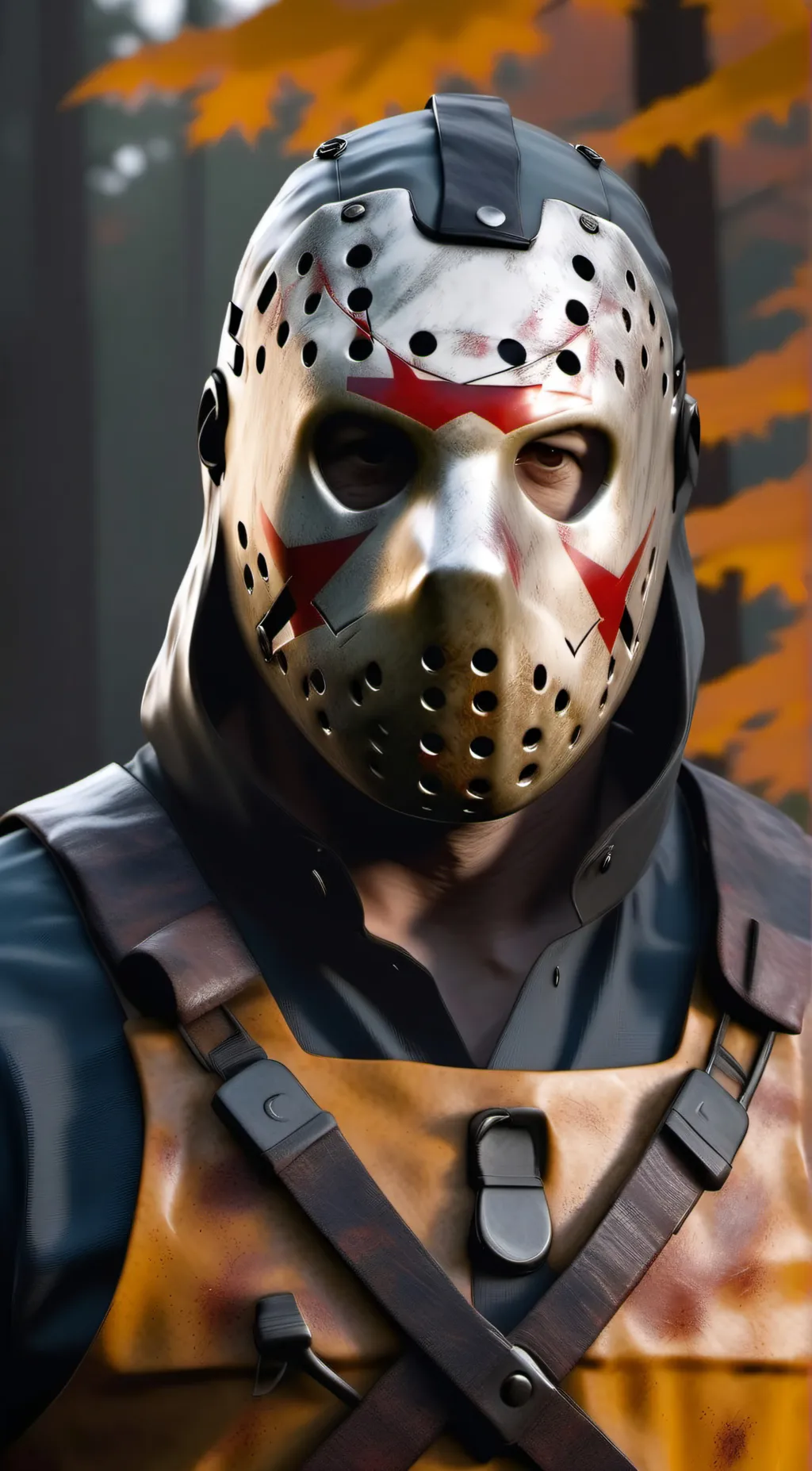 ai character: jason Voorhees  background