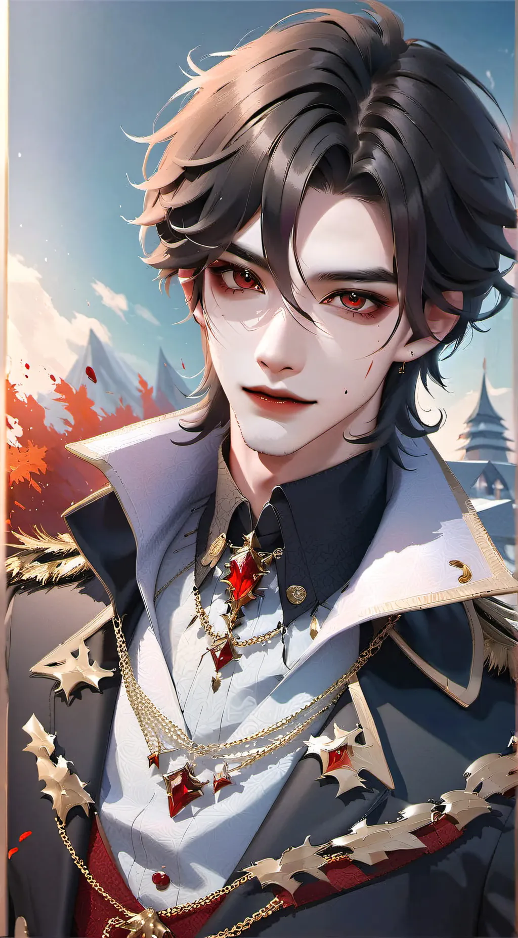 ai character: Axel background