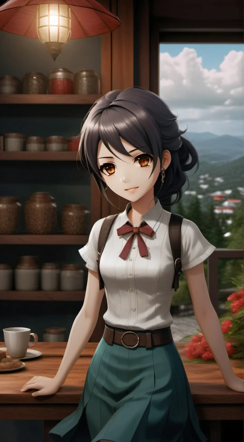 ai character: Addison background