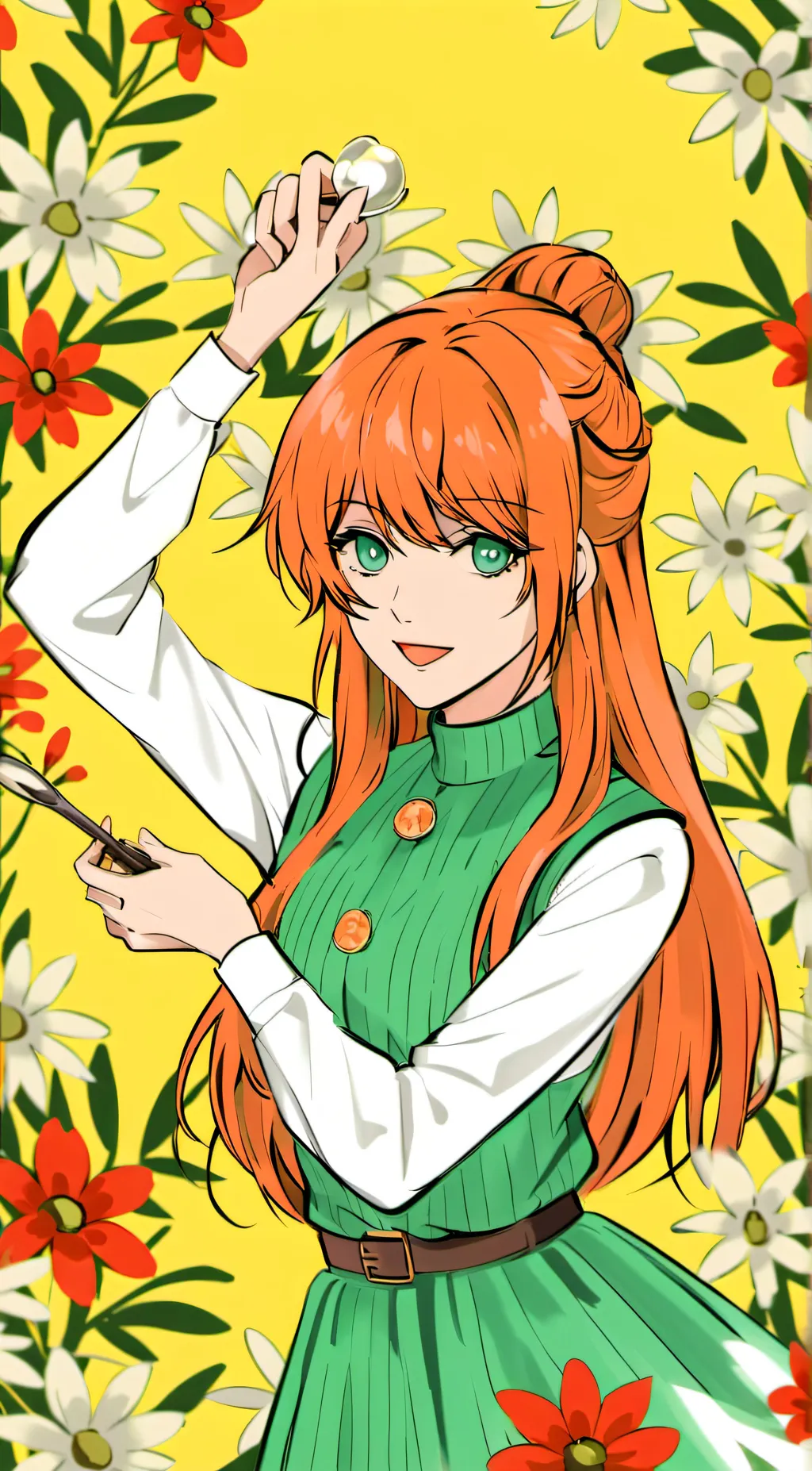 ai character: clara afton background