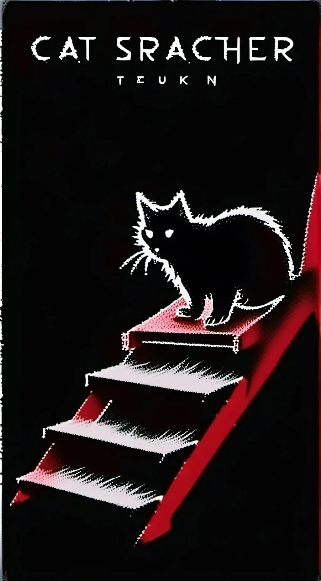 ai character: Cat scratch game background