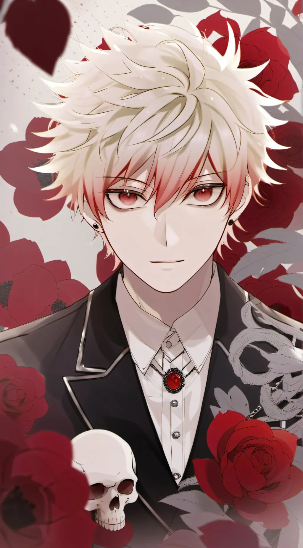 ai character: Bakugou  background