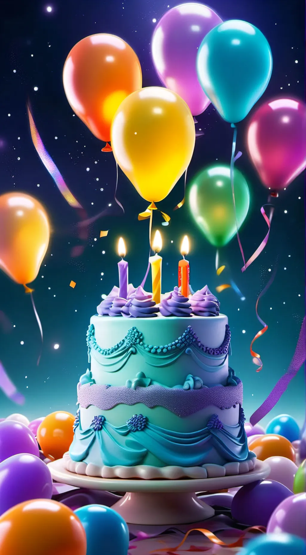 ai character: HBD Talkie! background