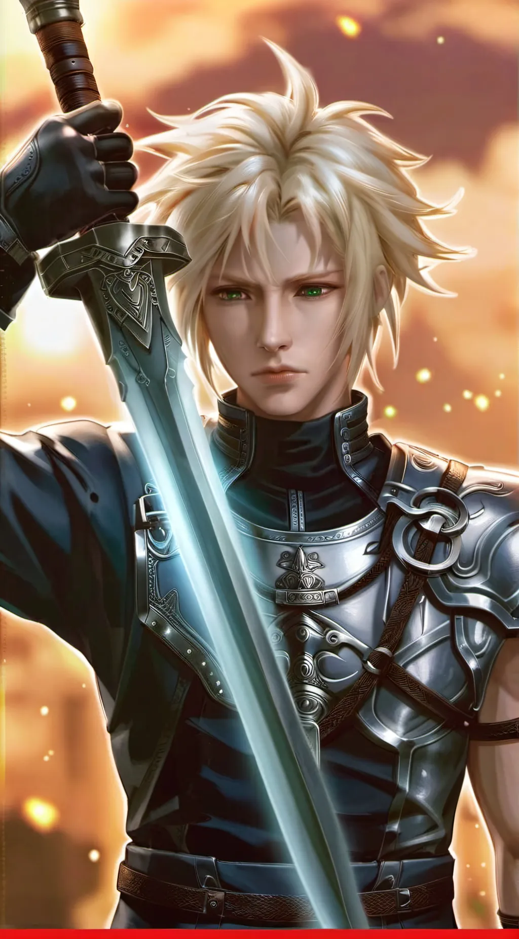 ai character: Cloud Strife  background
