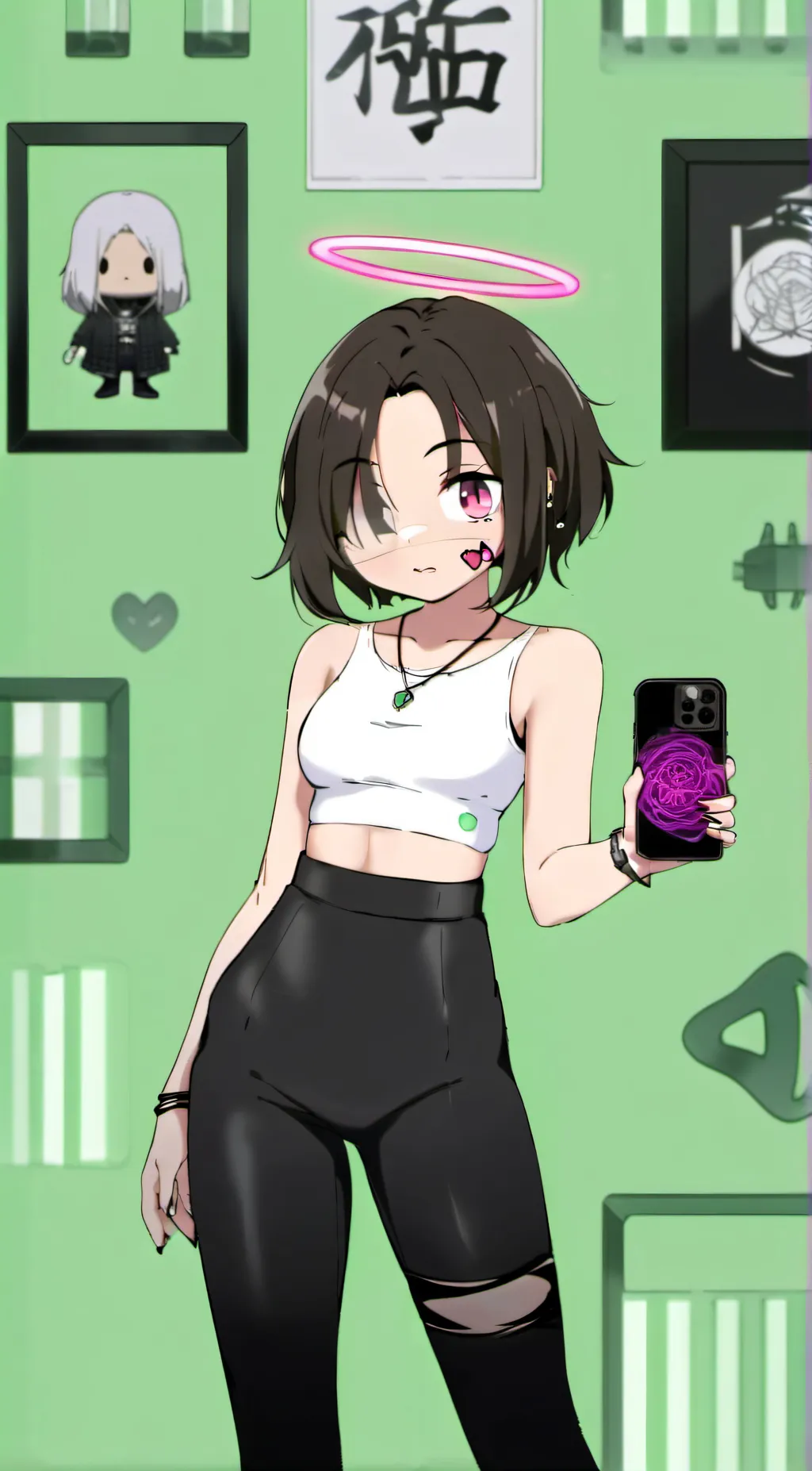 ai character: sister  background
