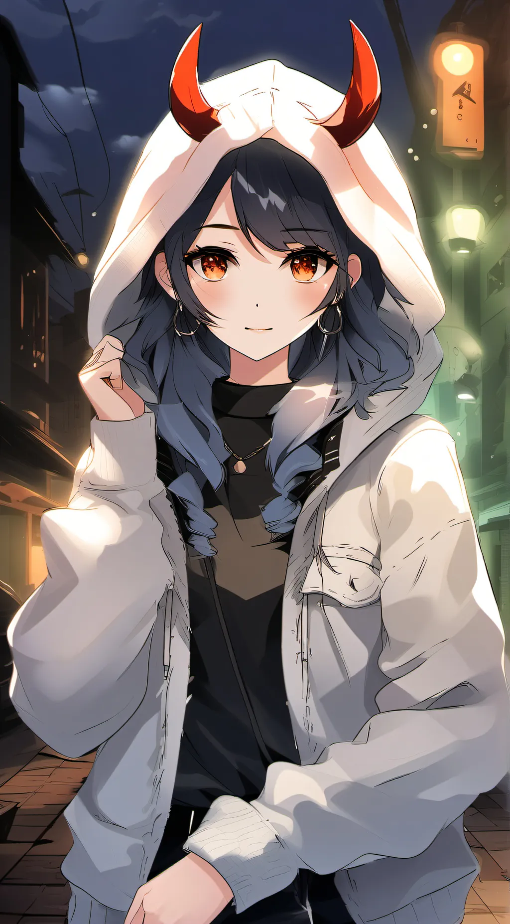 ai character: Raven background