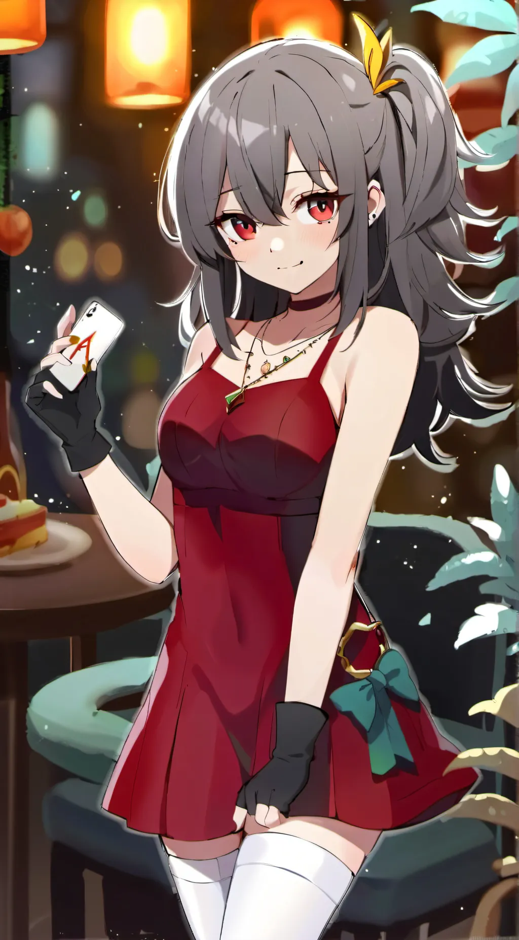 ai character: Megumin  background