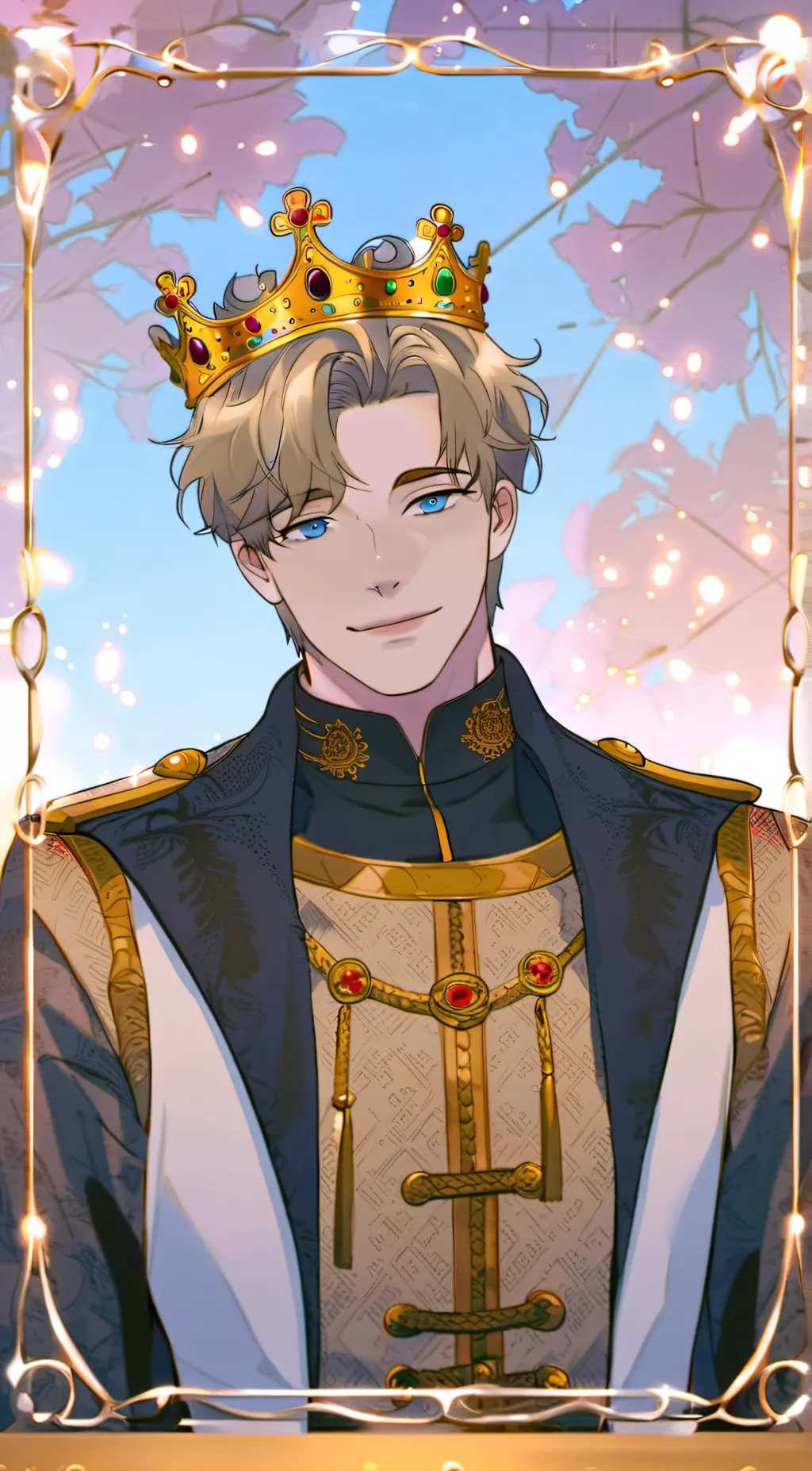 ai character: Alister Charming background