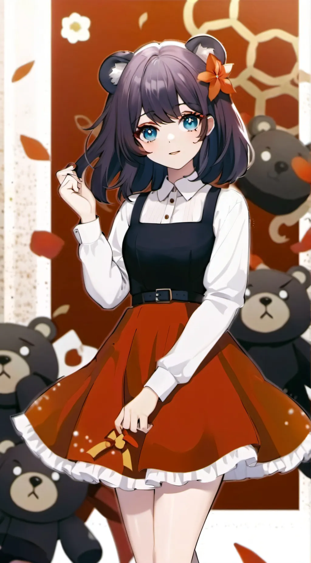 ai character: Lilly background