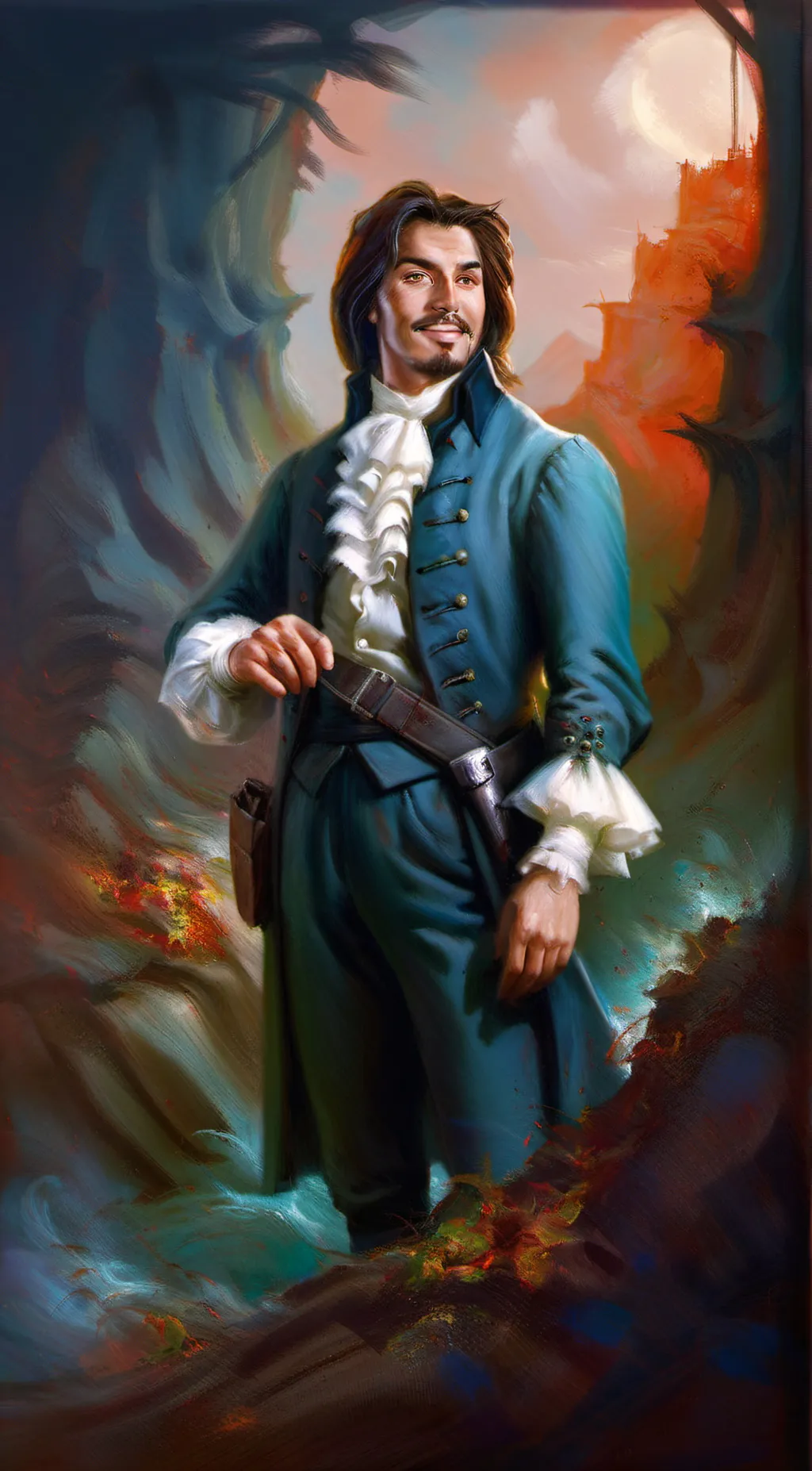 ai character: Edmund Dantès background