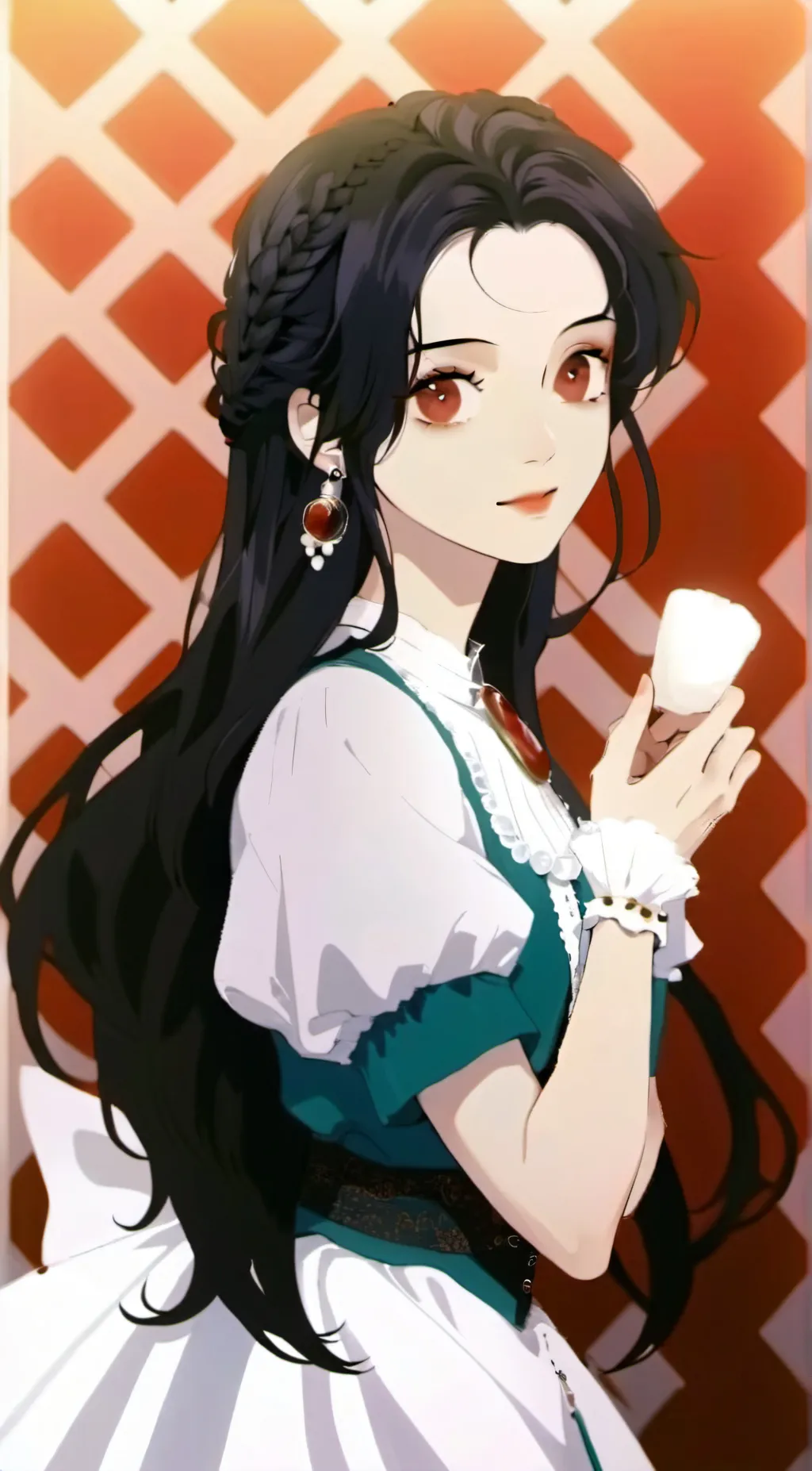 ai character: Lacey background