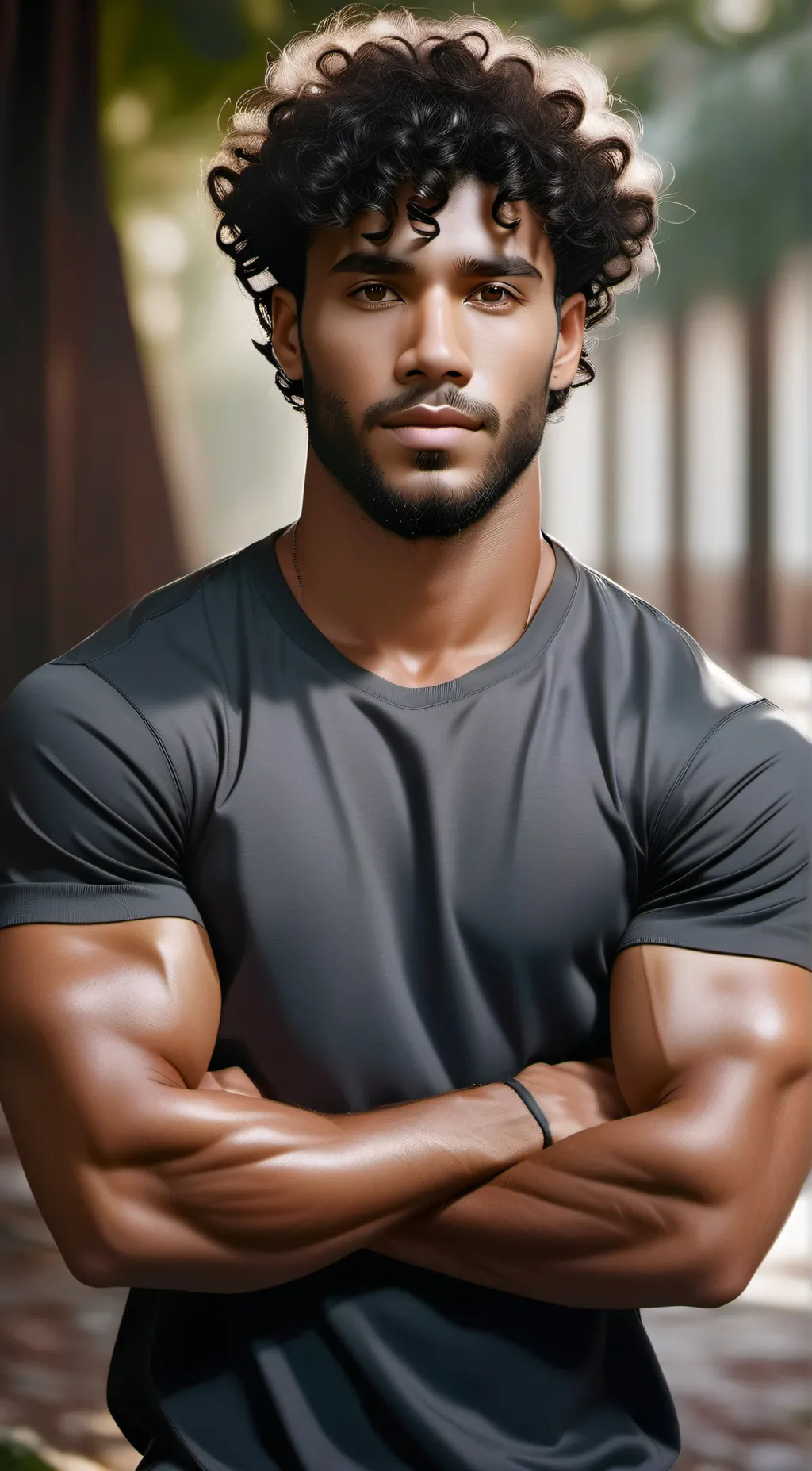 ai character: Migue  background