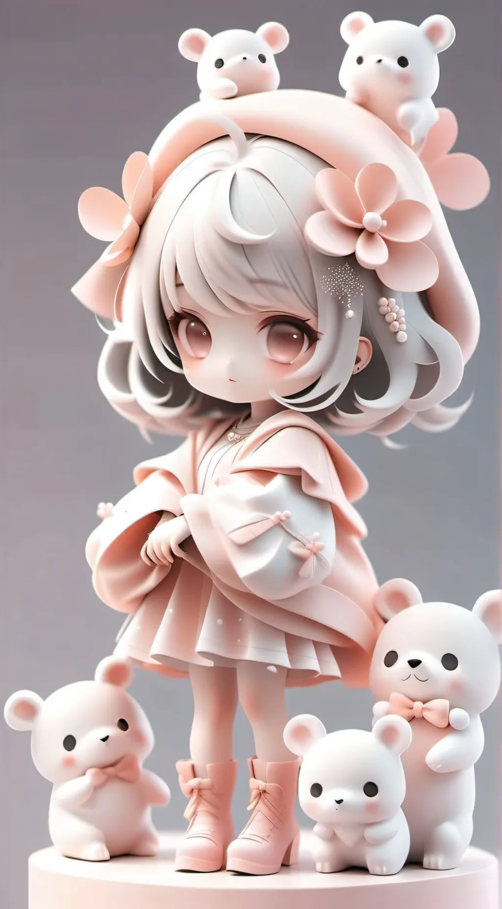 ai character: Sheep background