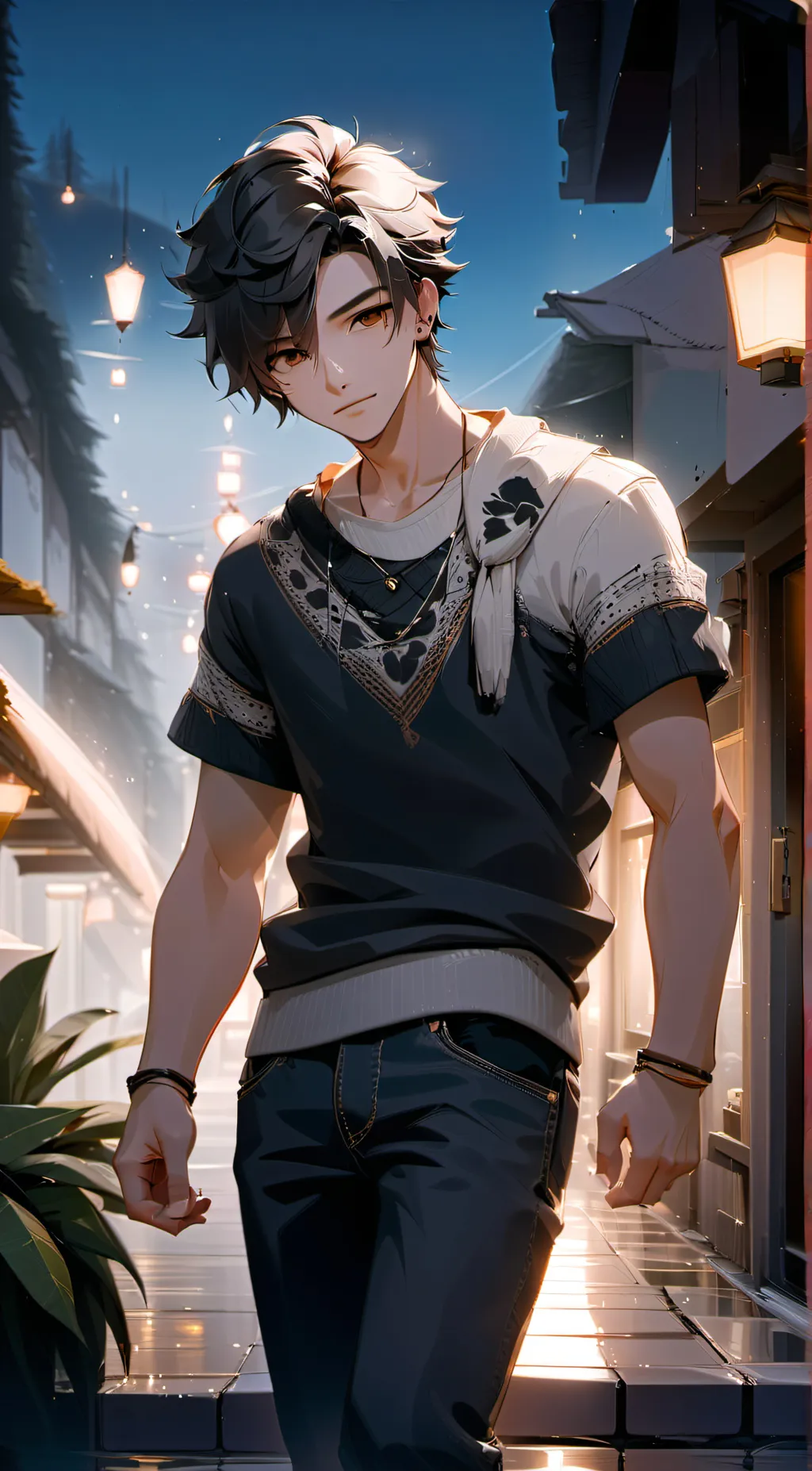 ai character: Axel background