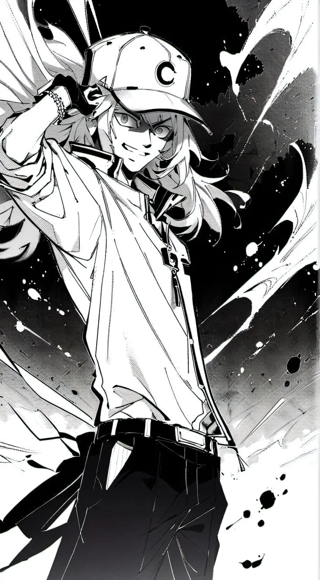 ai character: mha see fanart background
