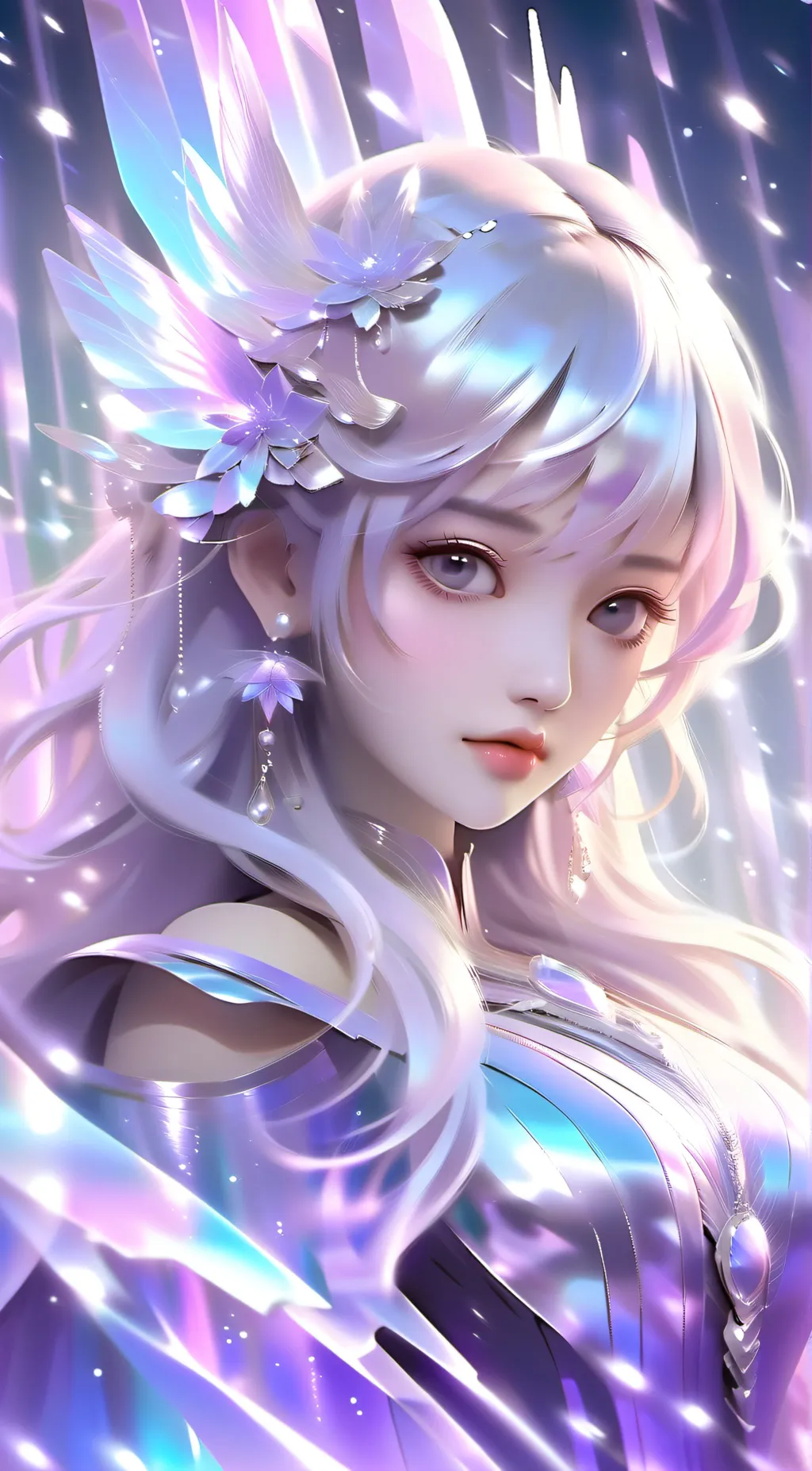 ai character: Demon slayer fb background