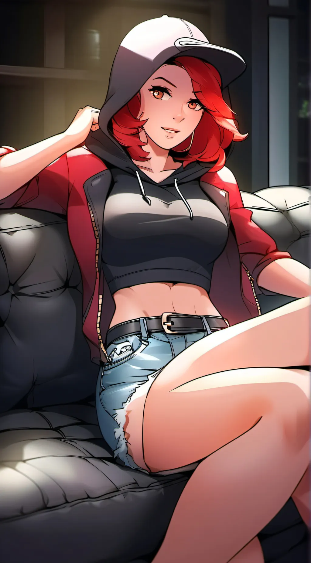 ai character: olivia background