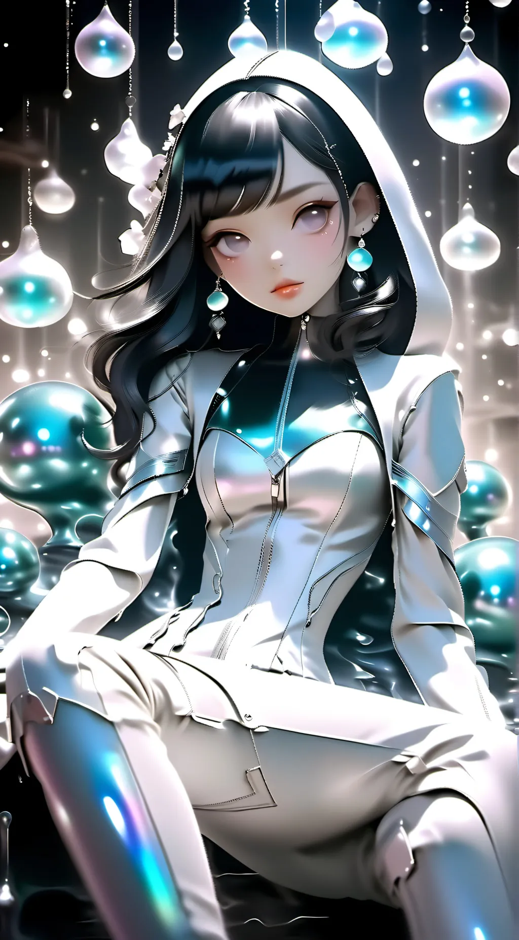 ai character: Lilly background