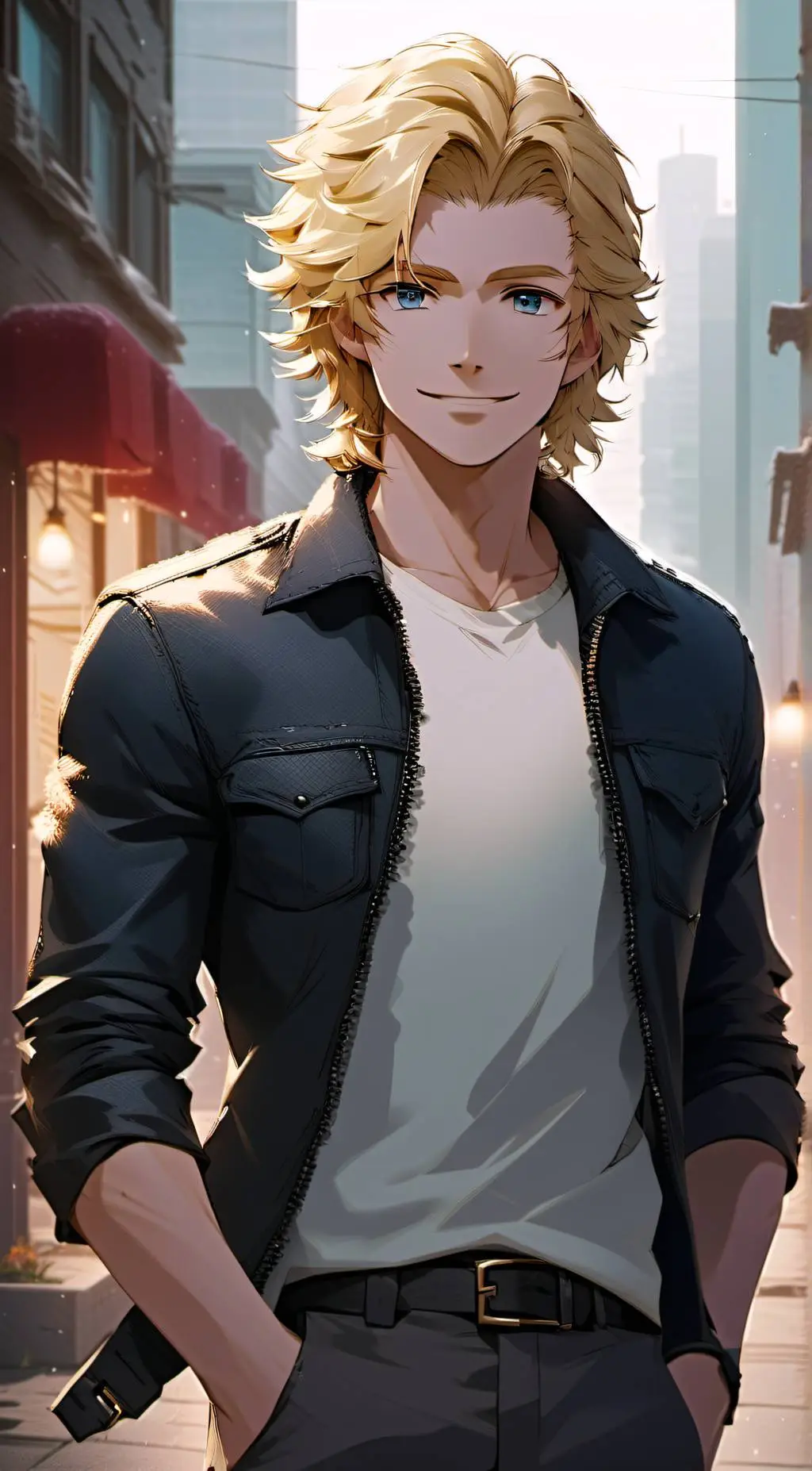 ai character: Luca background