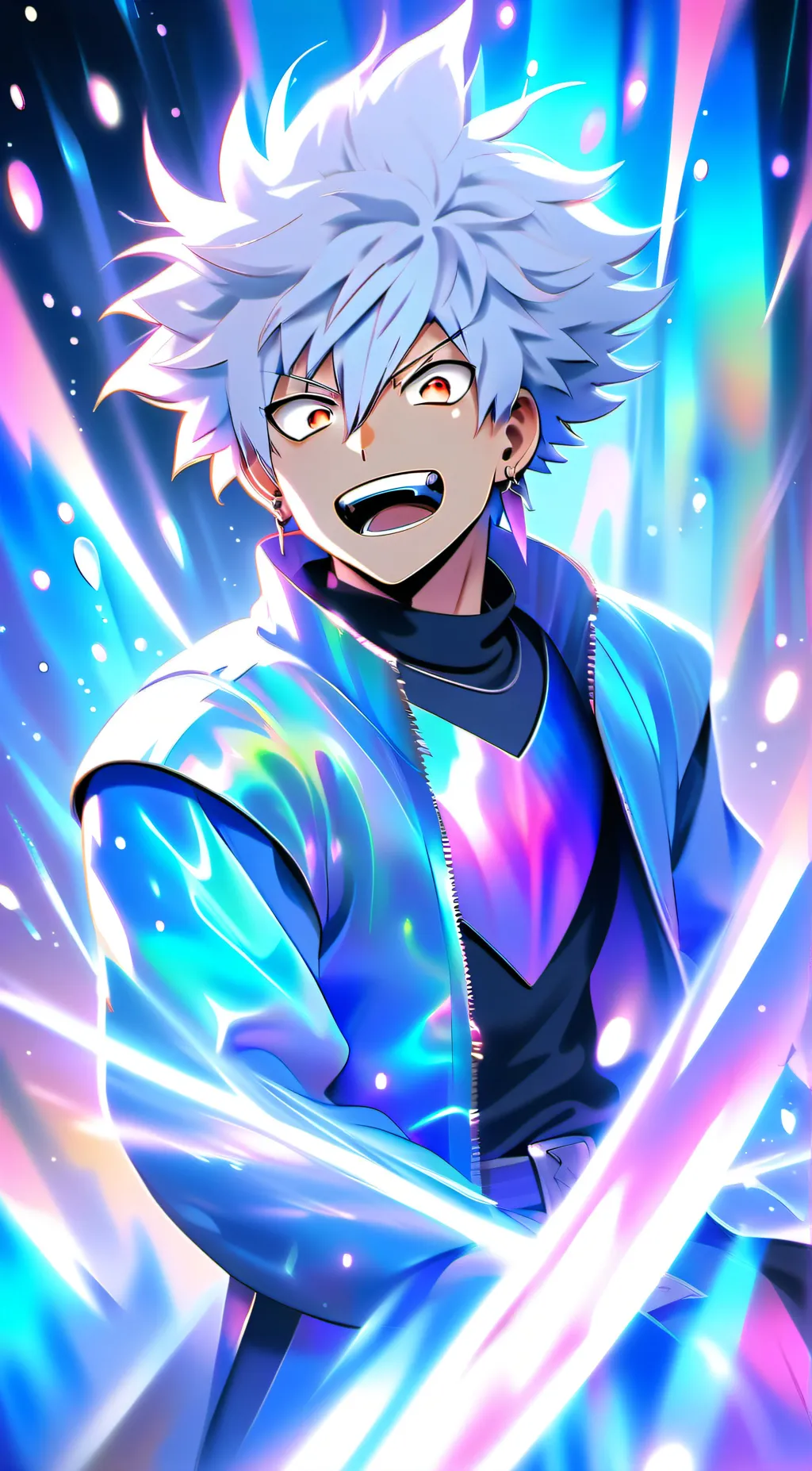 ai character: bakugo background
