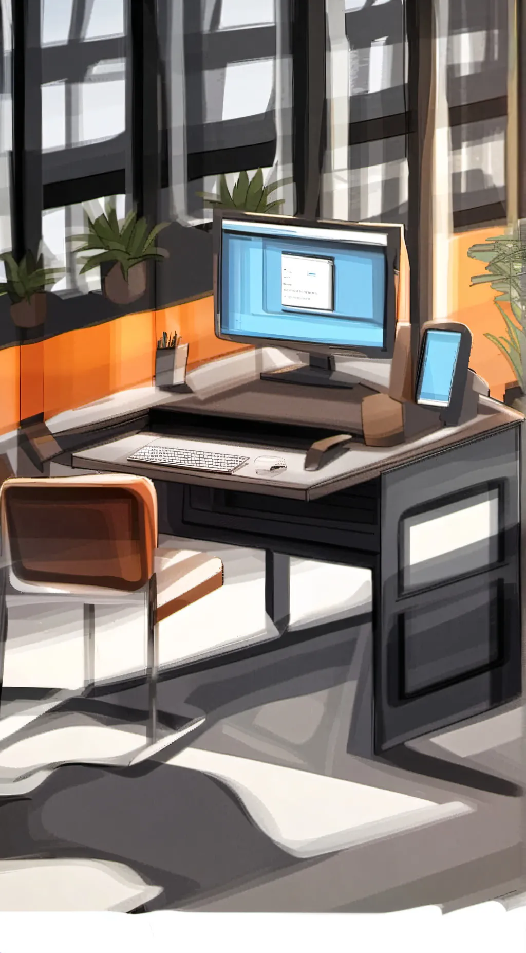 ai character: FPE among us  background