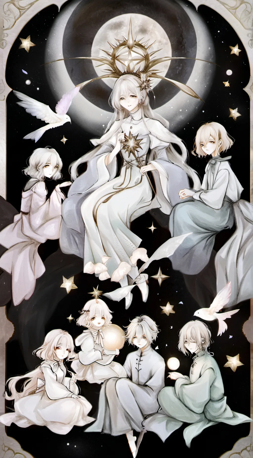 ai character: NEW HASHIRA background