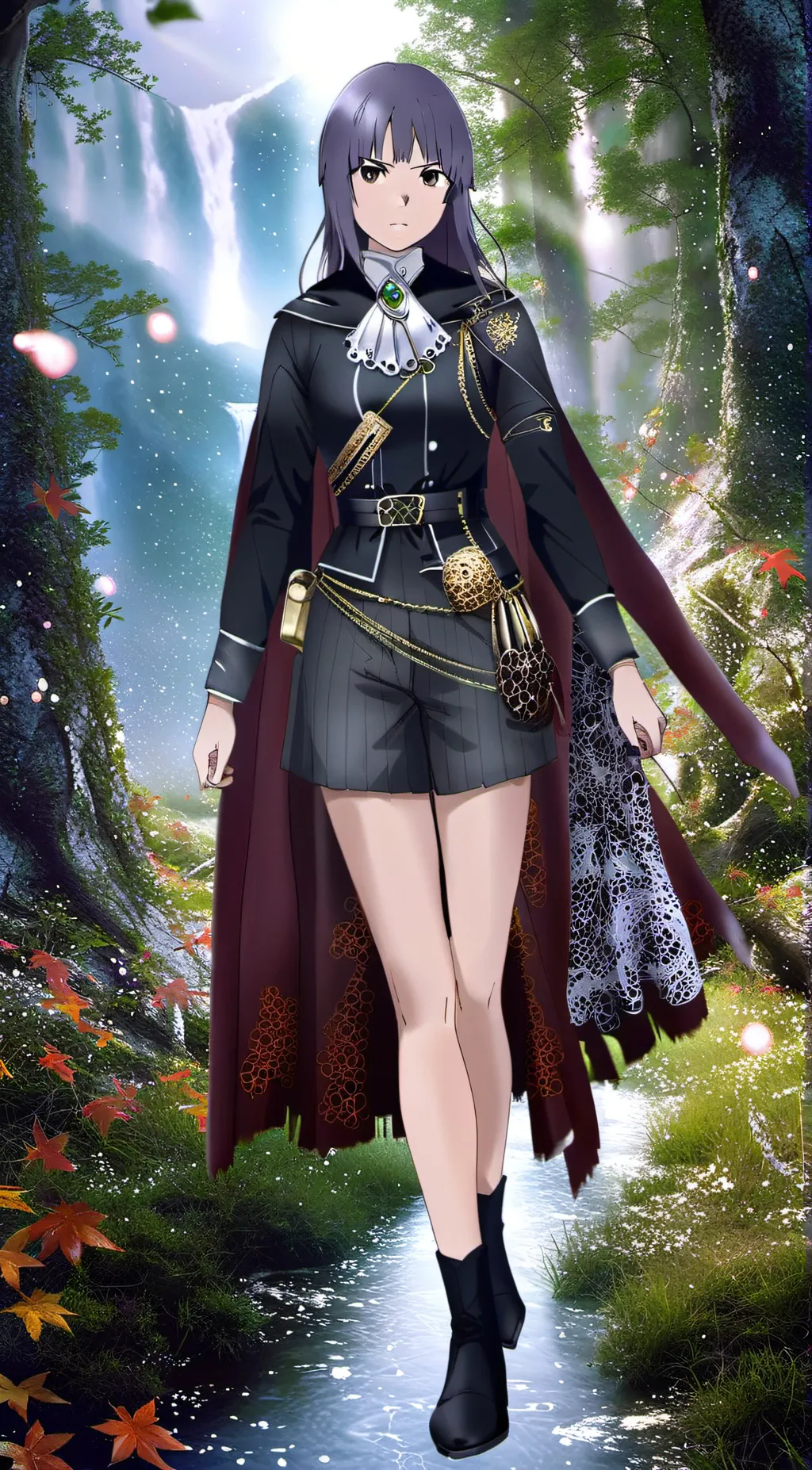 ai character: Sumire  background