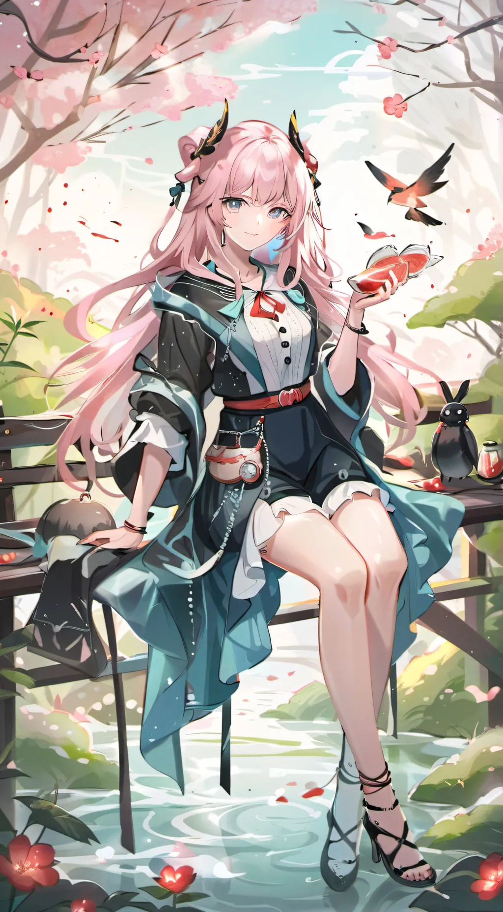 ai character: Rina izumi background