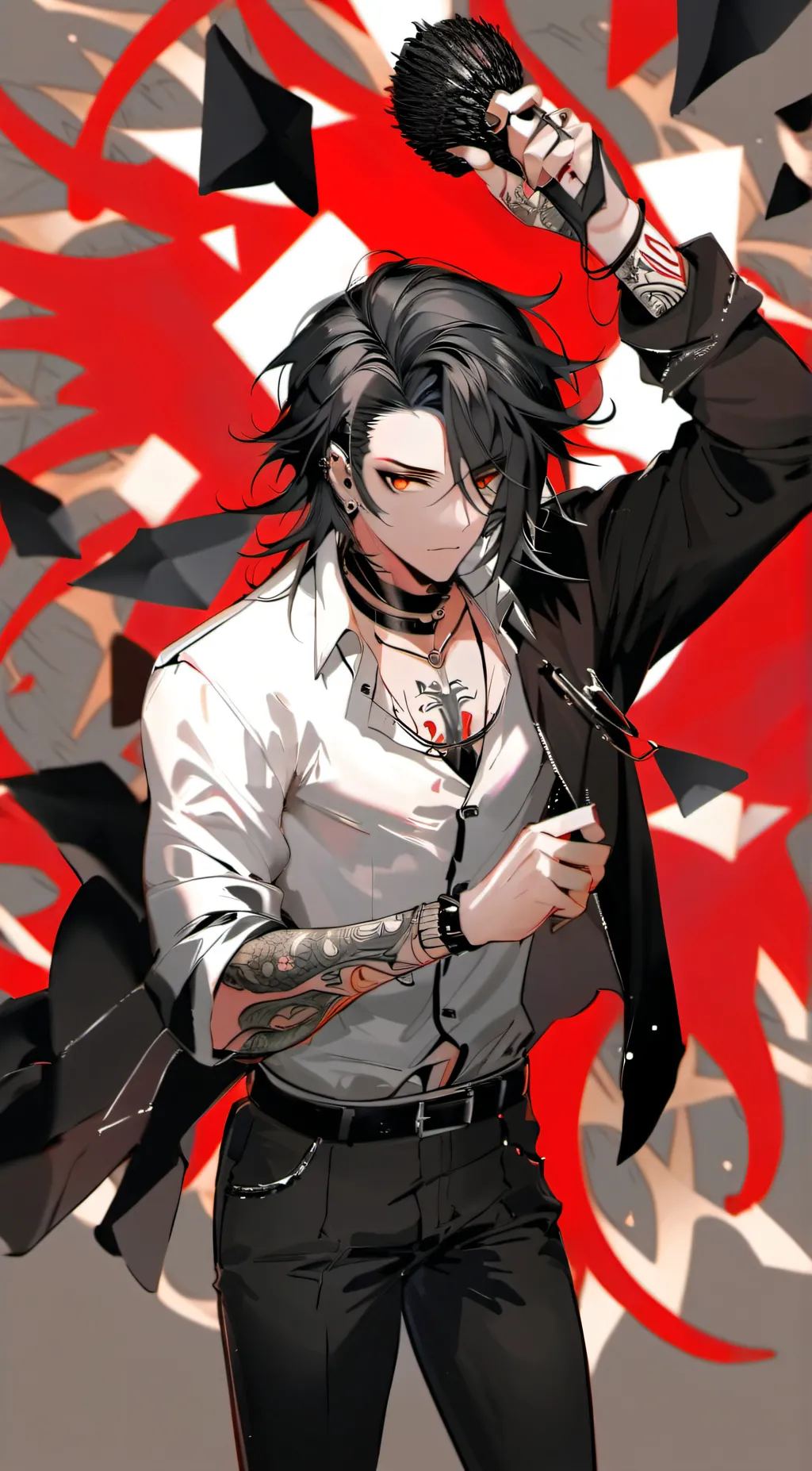 ai character: Hunter background