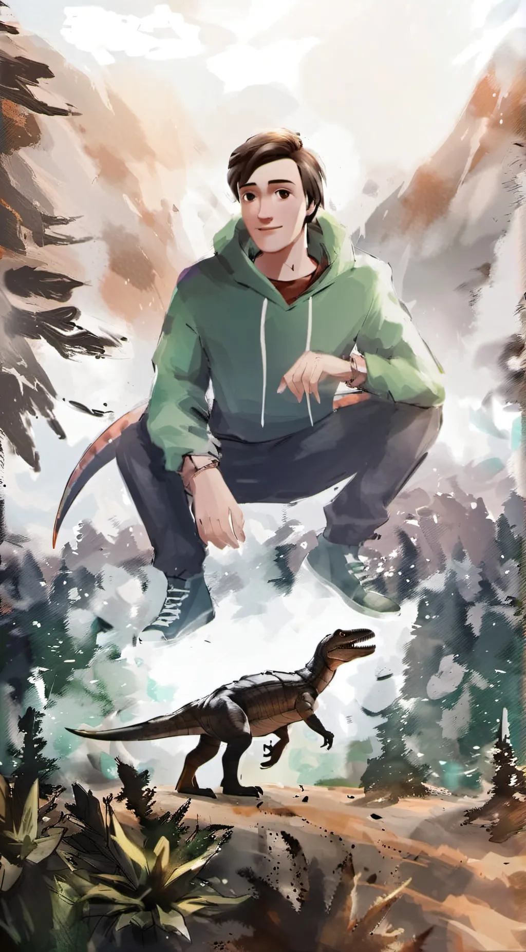 ai character: Ben background