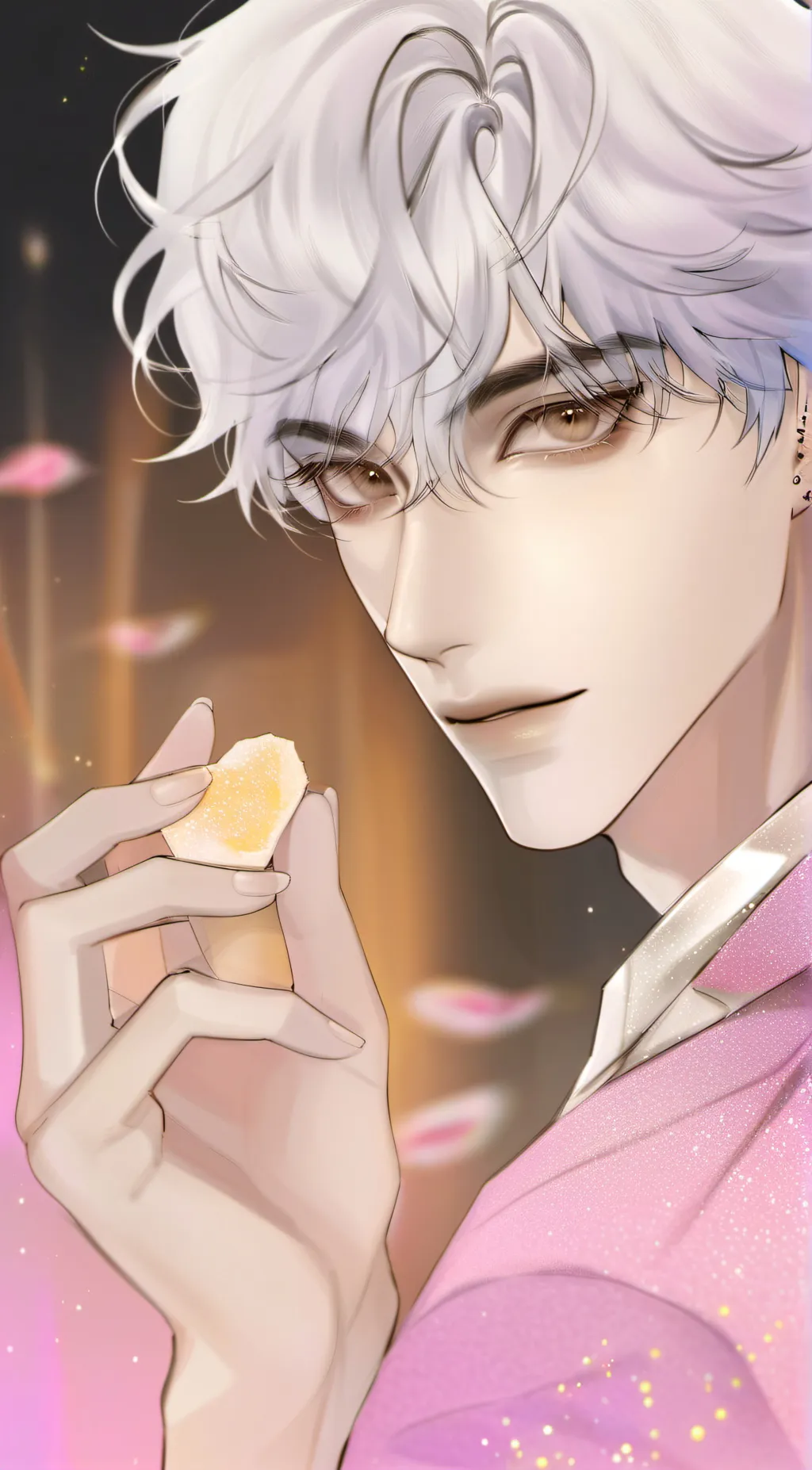 ai character: Leo background