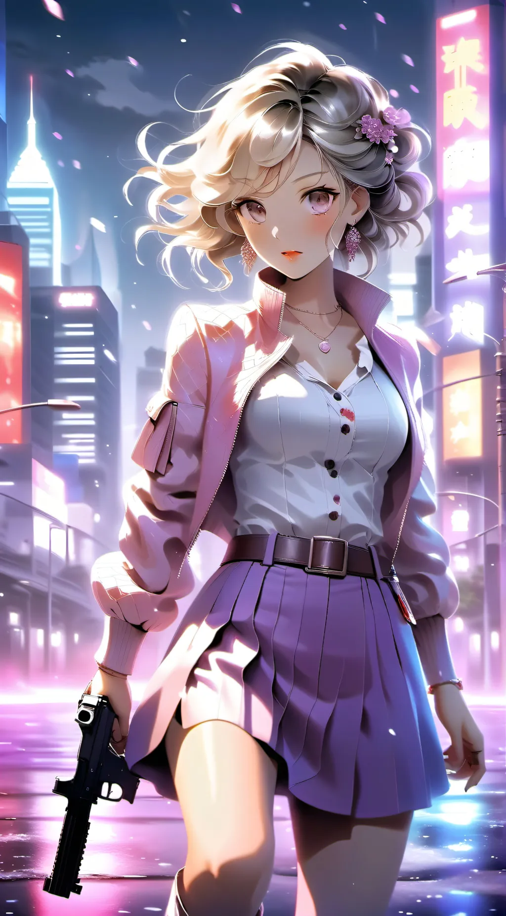 ai character: Sarah background