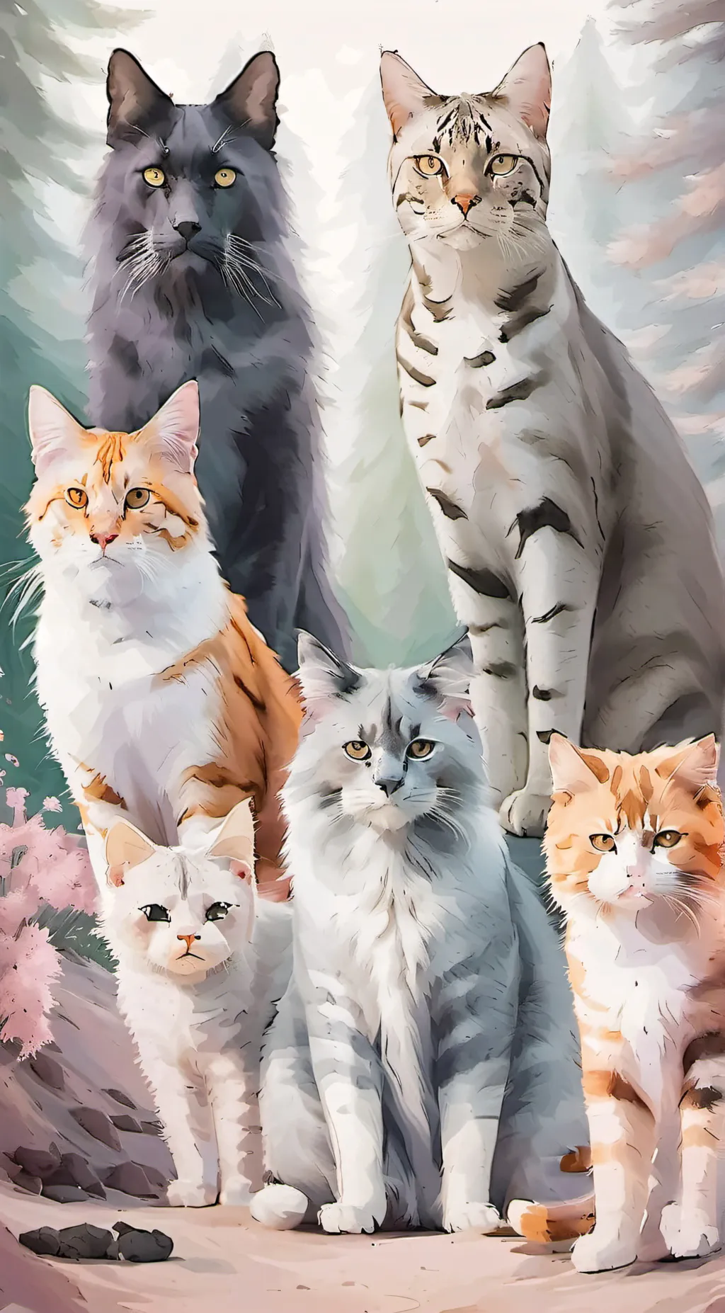 ai character: Thunderclan background