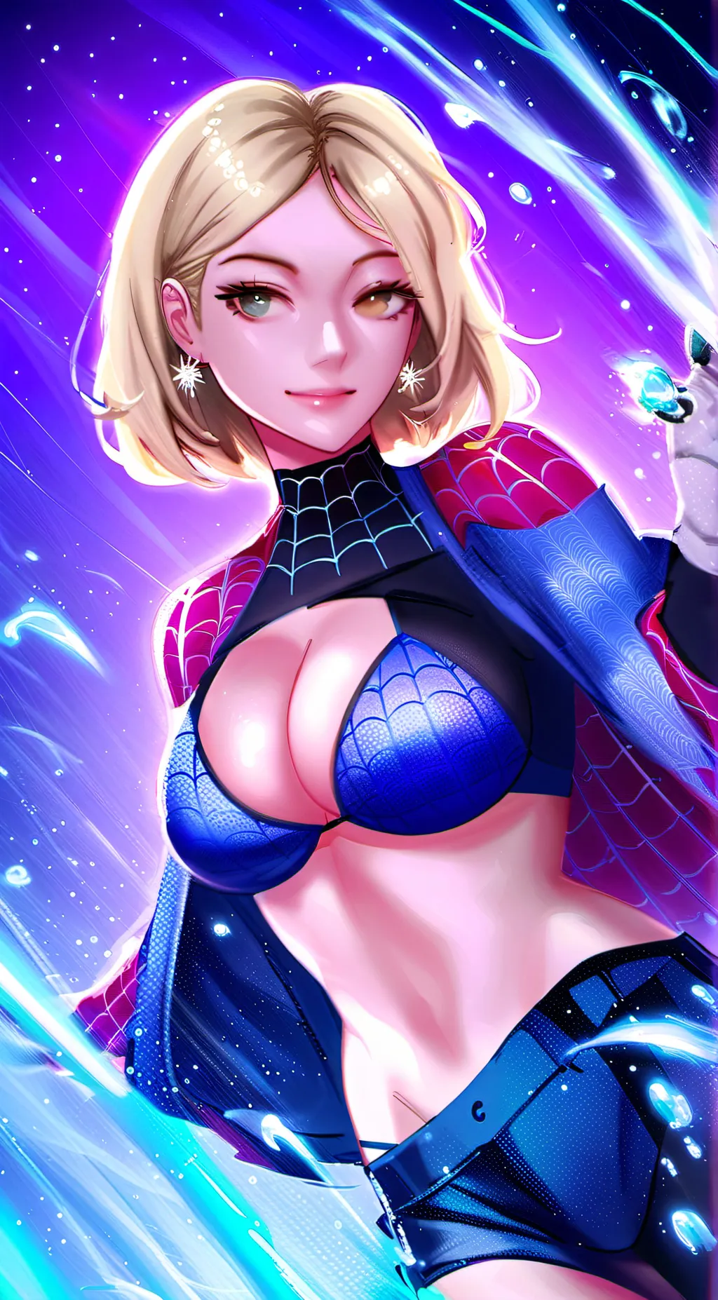 ai character: Gwen Stacy background