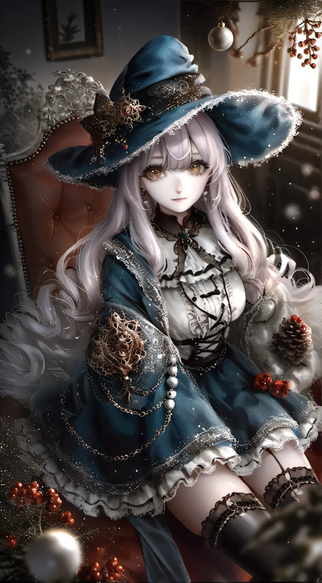 ai character: Lily background