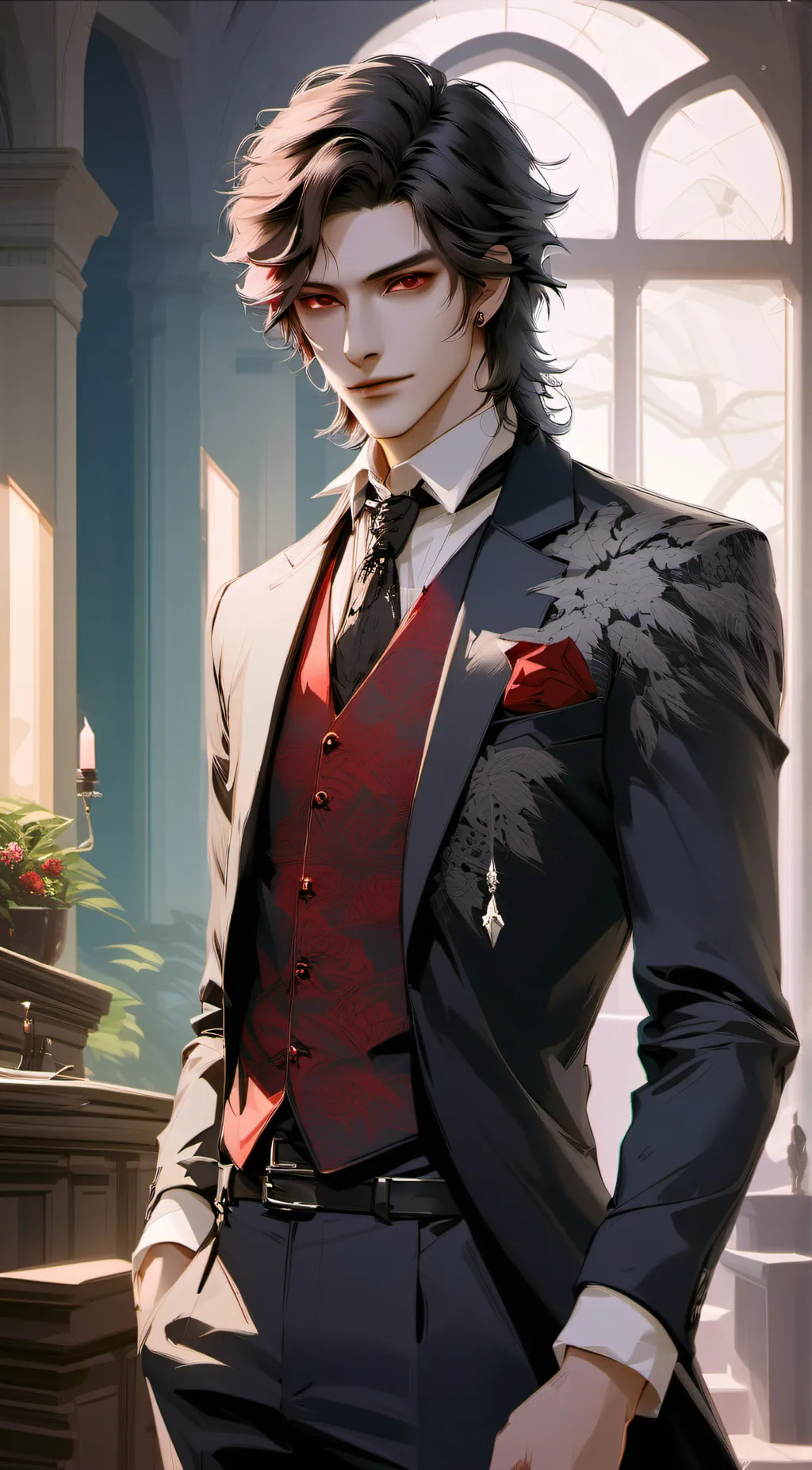 ai character: Ramin background