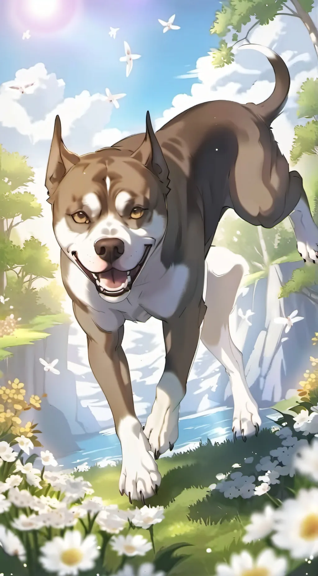 ai character: Aria background
