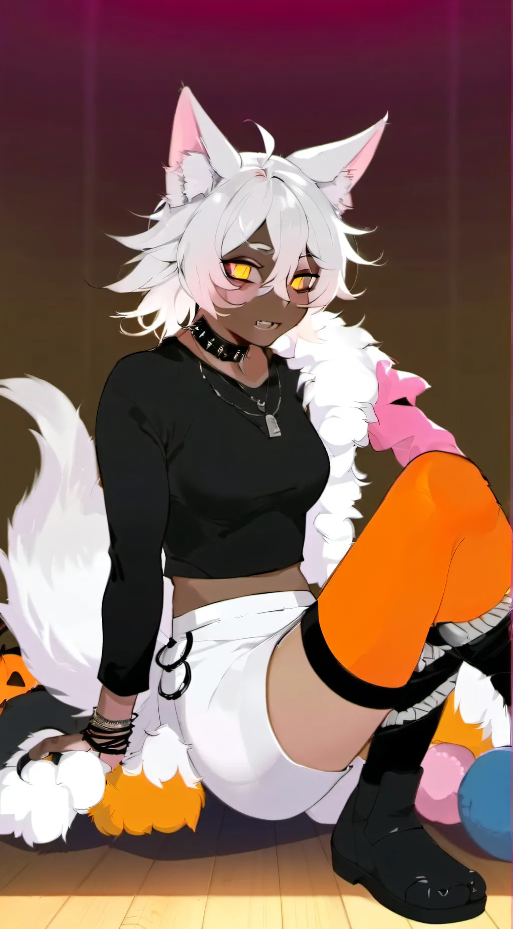 ai character: -“Cyber Lazu”- background
