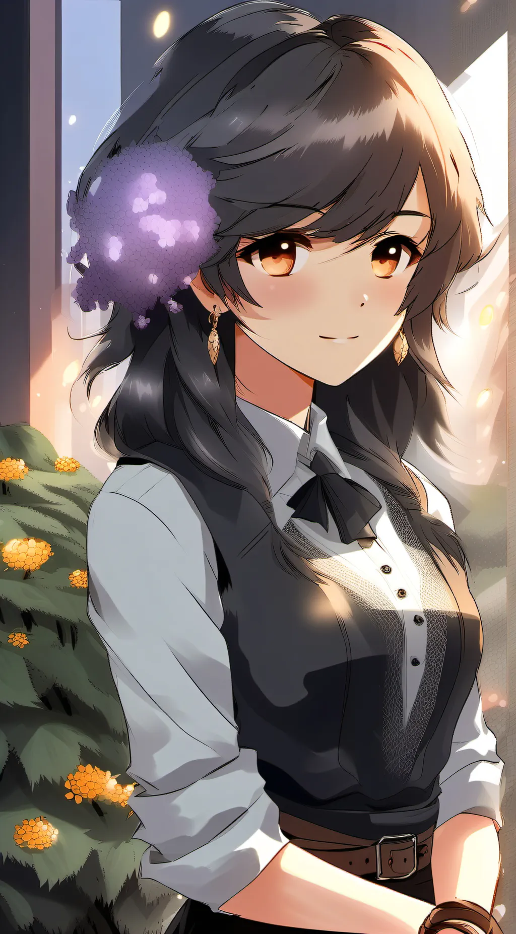 ai character: sophi  background