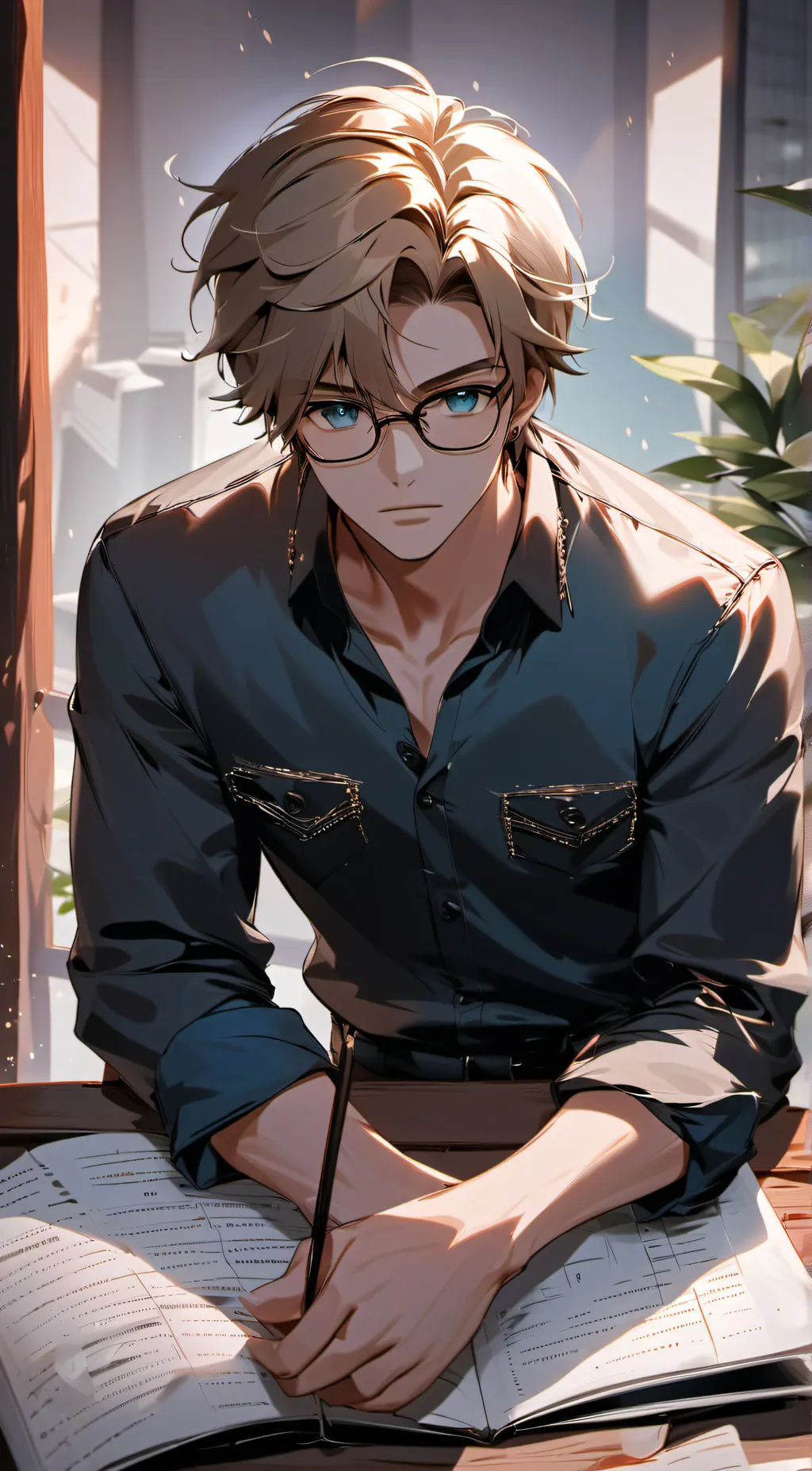 ai character: zane background