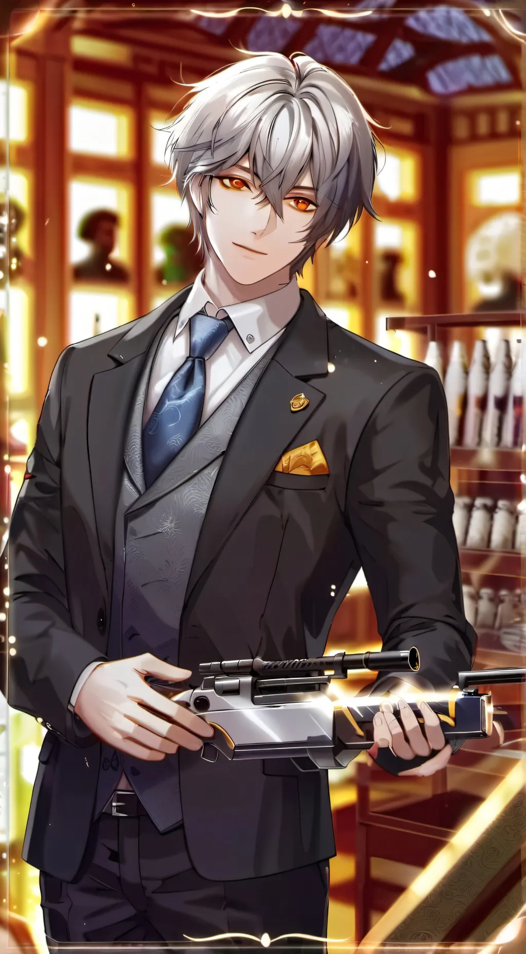 ai character: Harold background