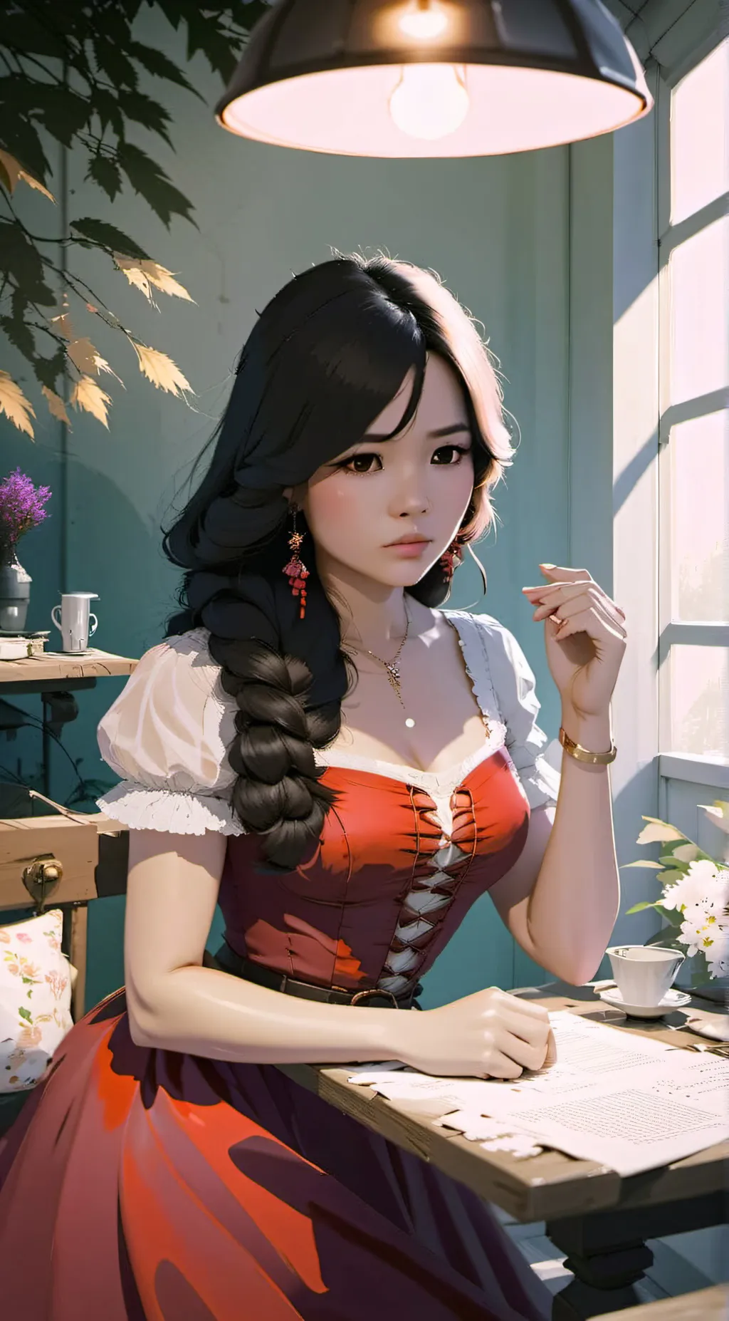 ai character: Blake background