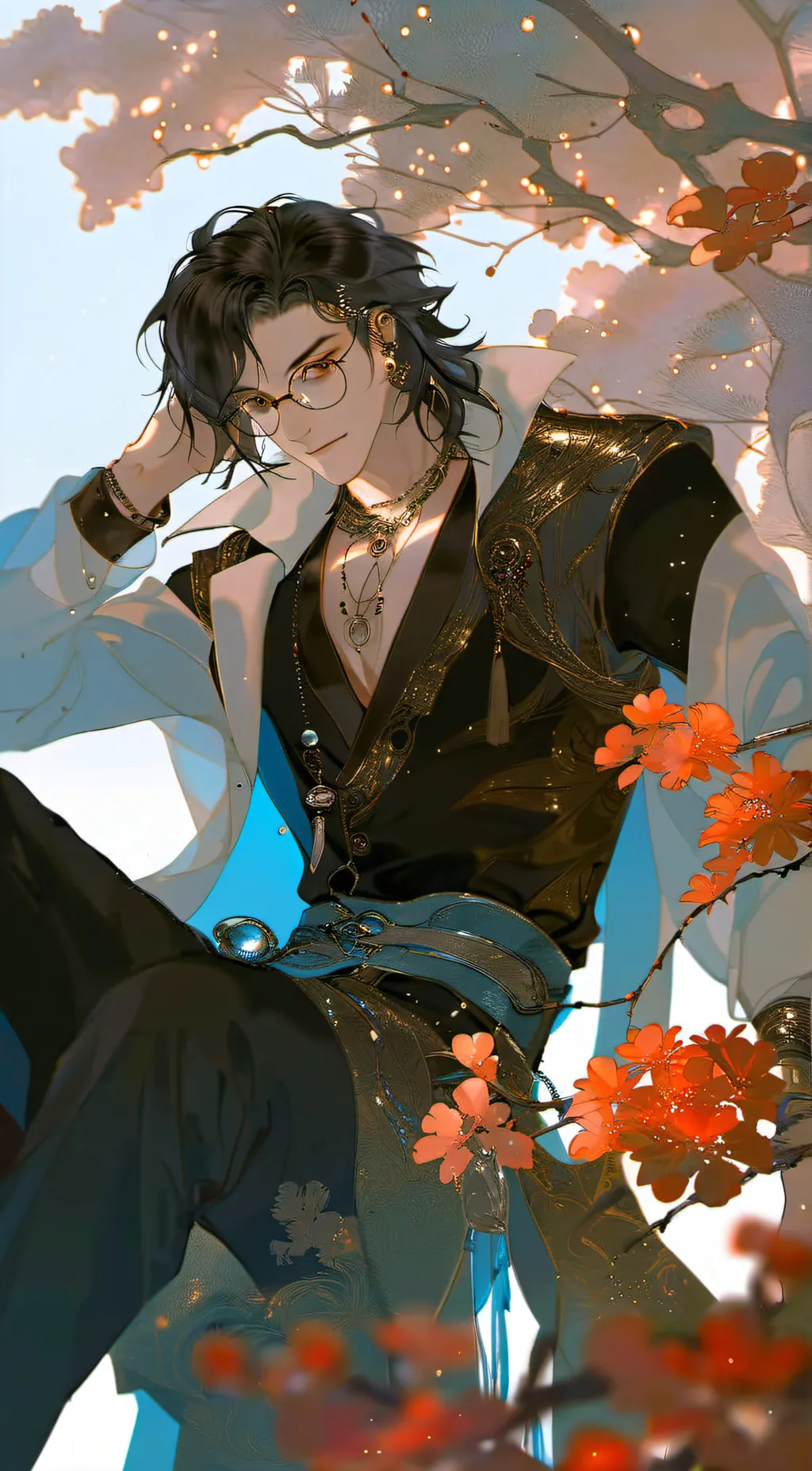 ai character: leo background