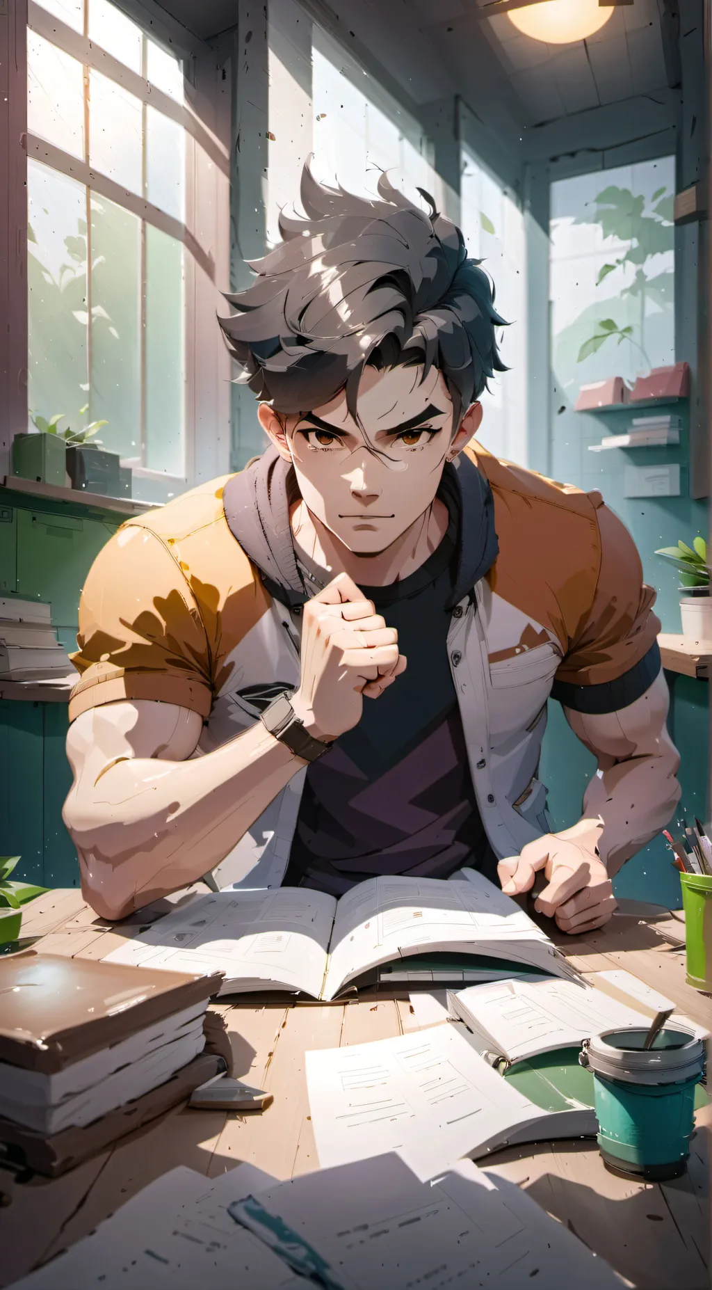 ai character: Alex background