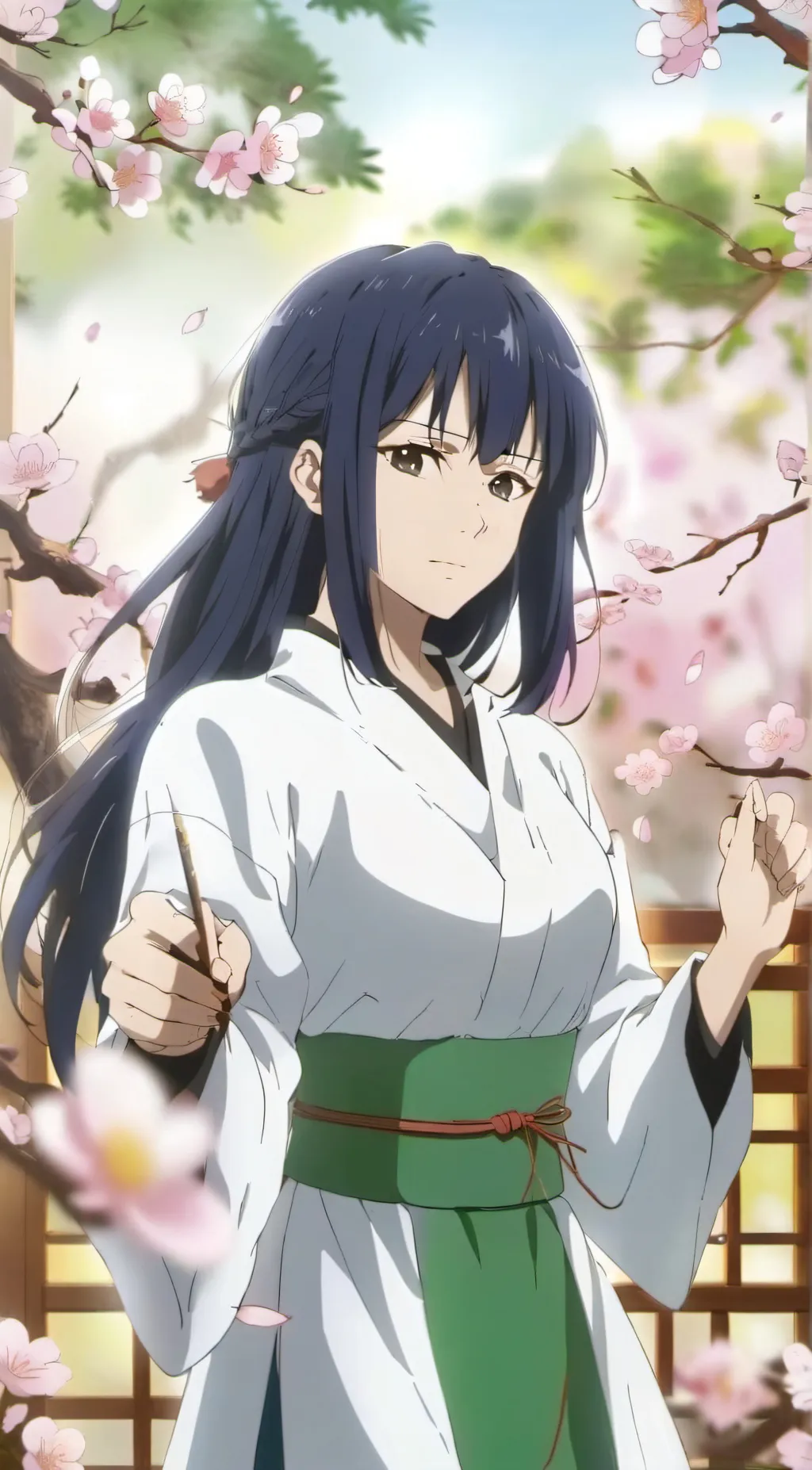 ai character: Utahime Lori  background